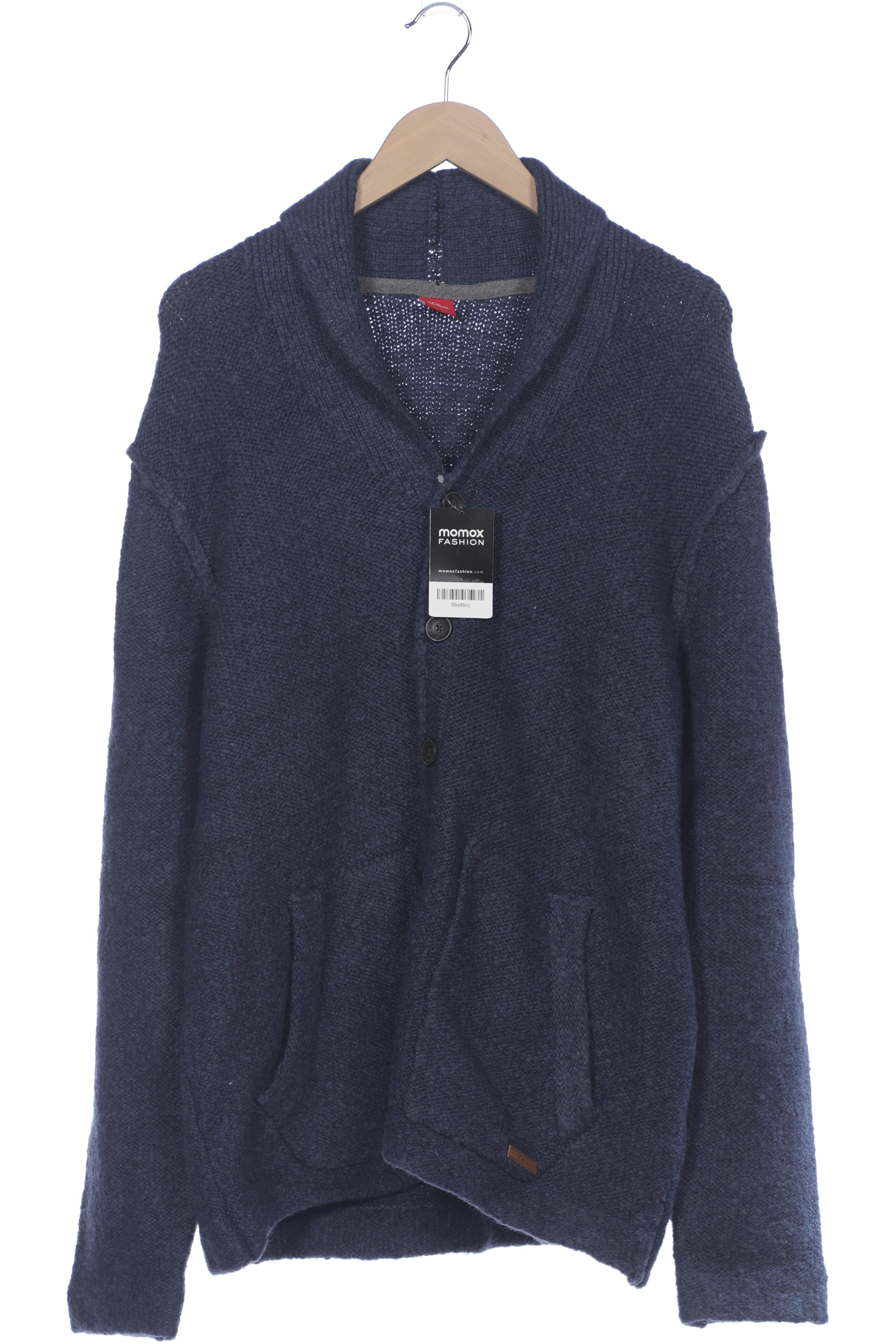 

s.Oliver Herren Strickjacke, marineblau, Gr. 54