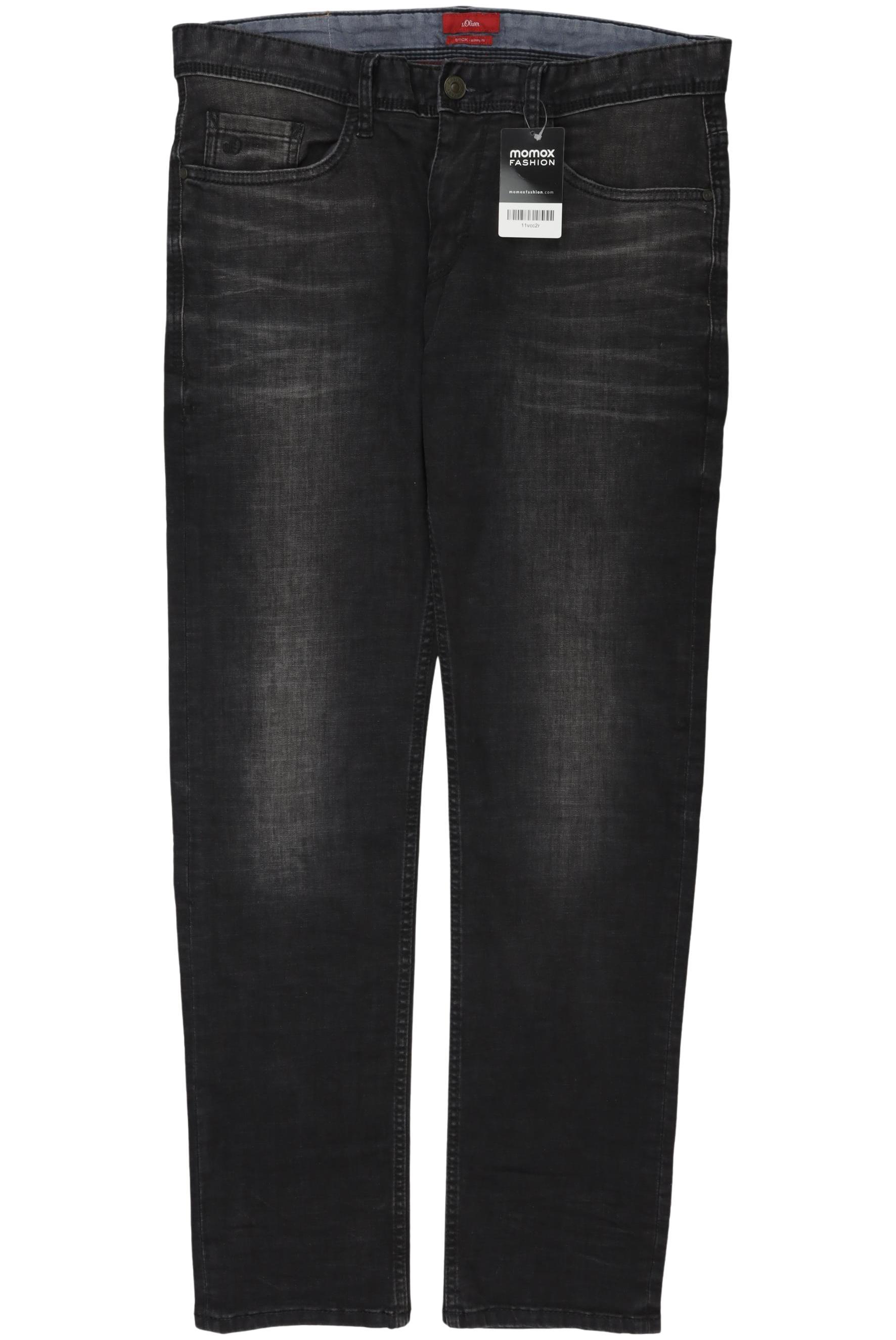 

s.Oliver Herren Jeans, schwarz, Gr. 34