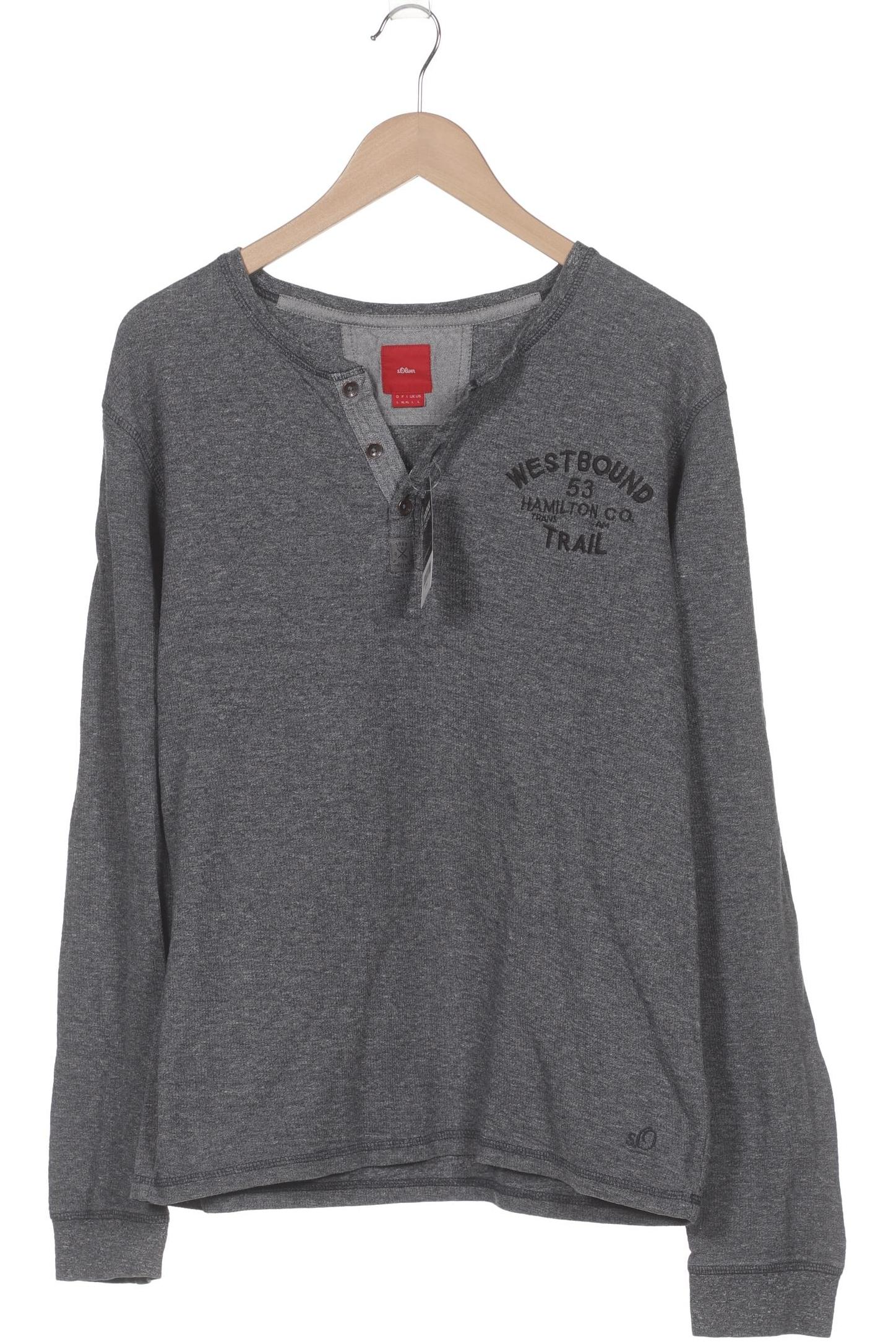 

s.Oliver Herren Sweatshirt, marineblau, Gr. 52