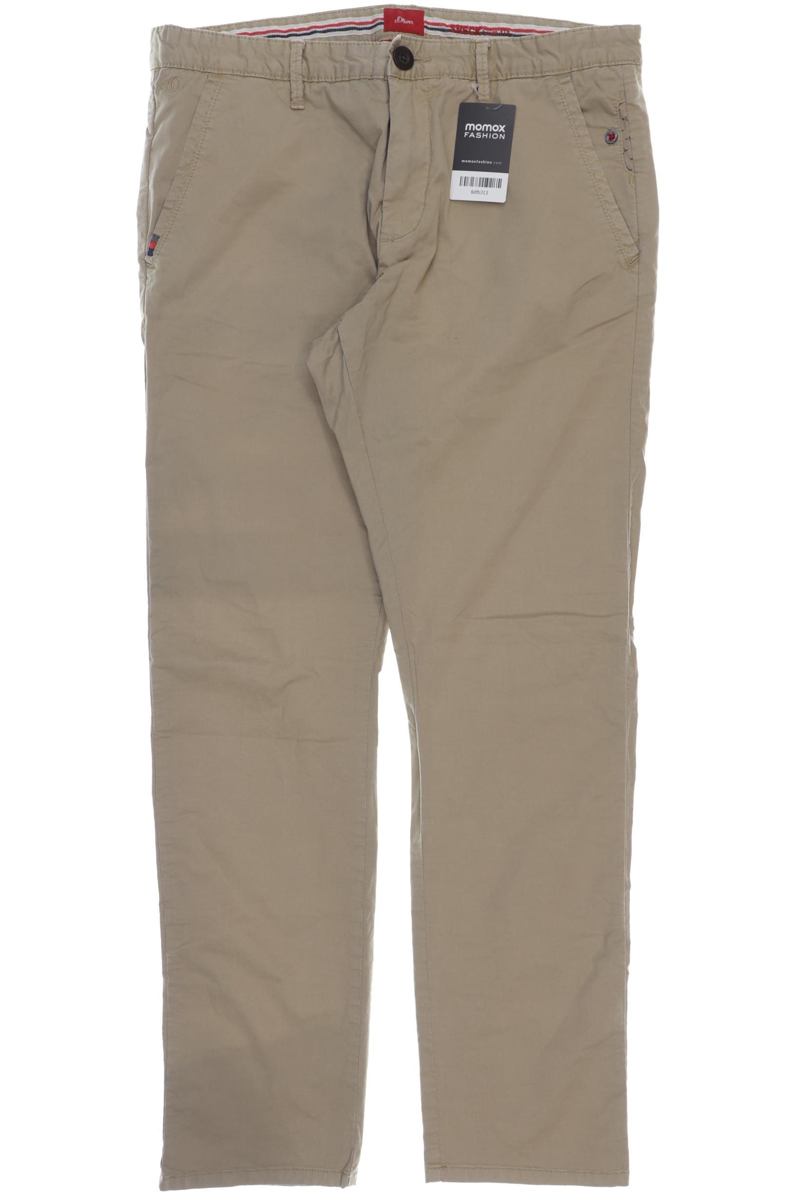 

s.Oliver Herren Stoffhose, beige, Gr. 33