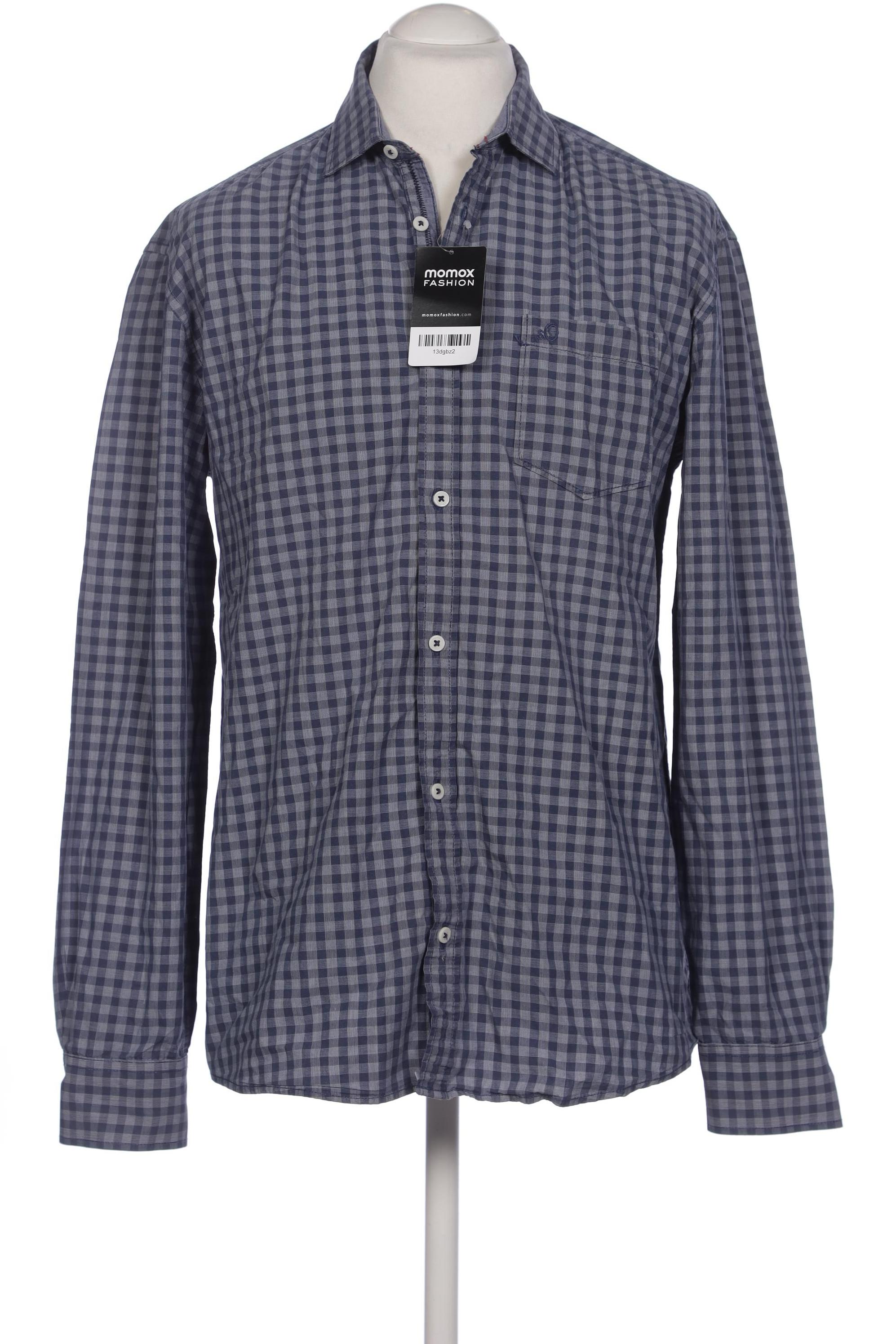 

s.Oliver Herren Hemd, blau, Gr. 52