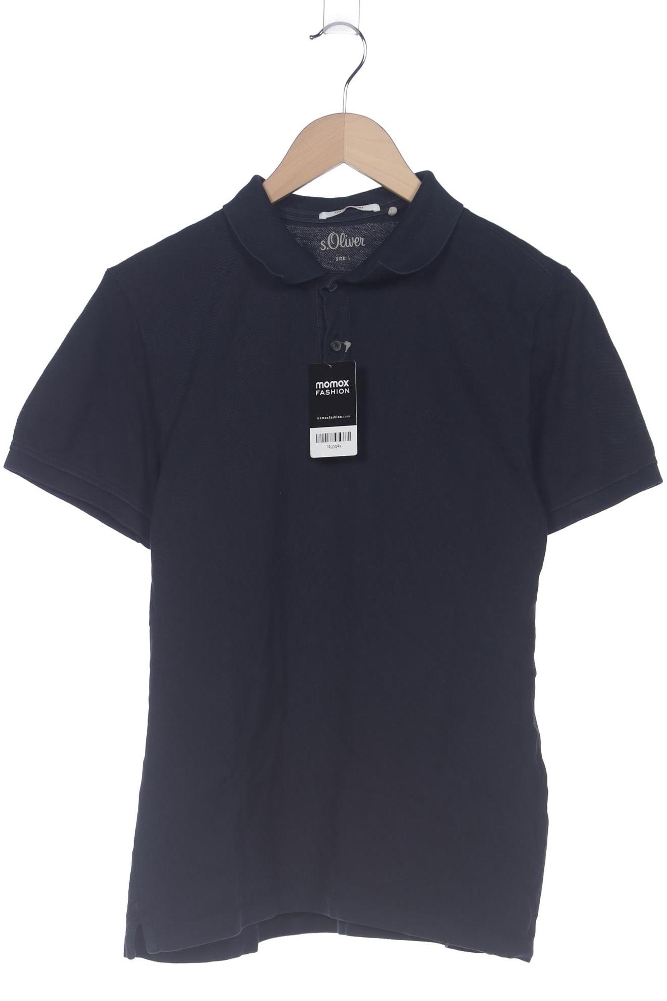 

s.Oliver Herren Poloshirt, marineblau, Gr. 52