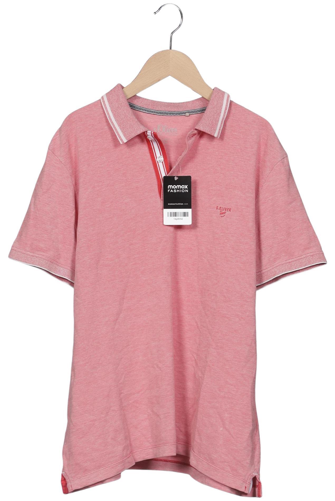 

s.Oliver Herren Poloshirt, pink, Gr. 52