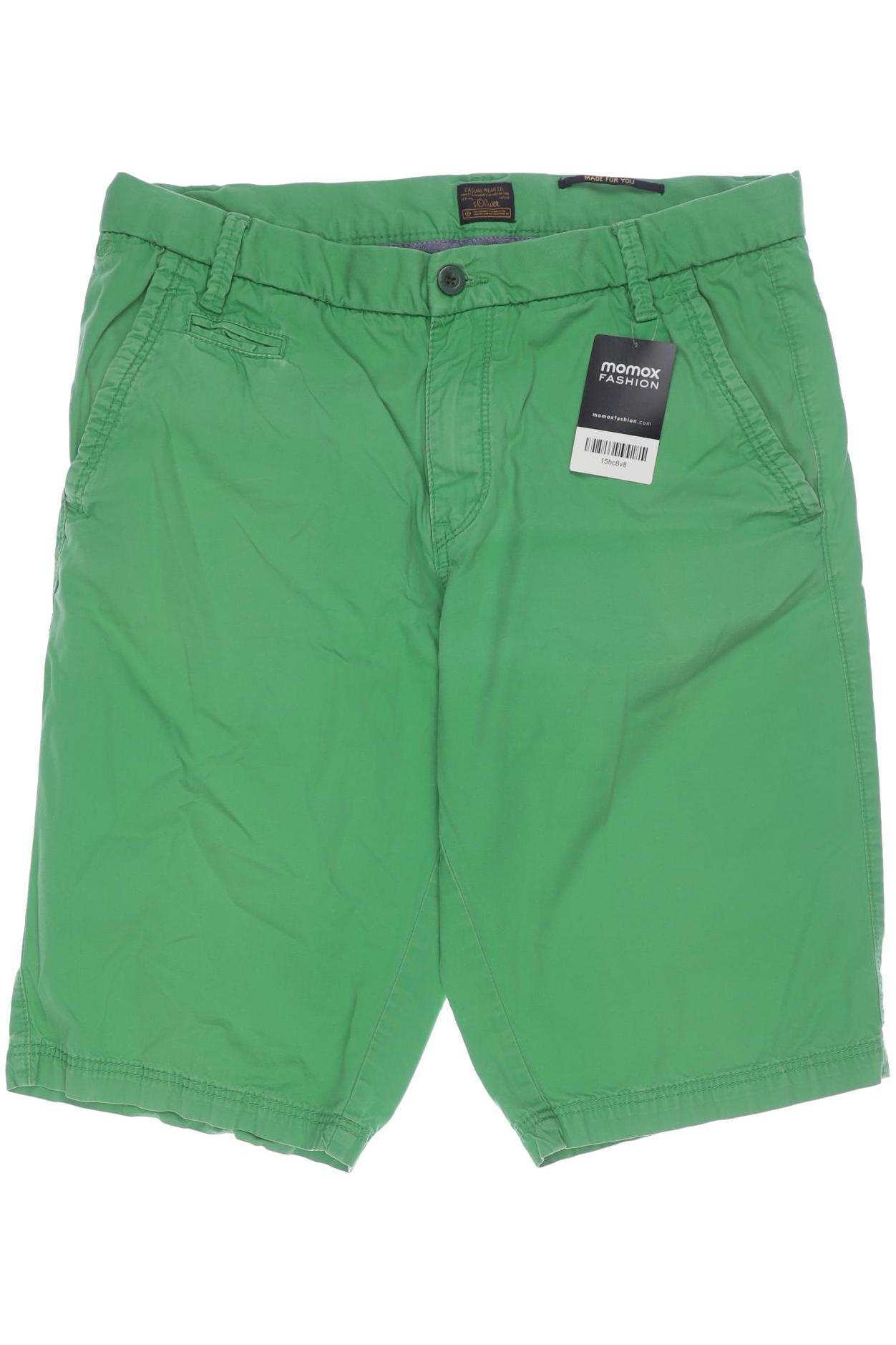 

s.Oliver Herren Shorts, grün, Gr. 33