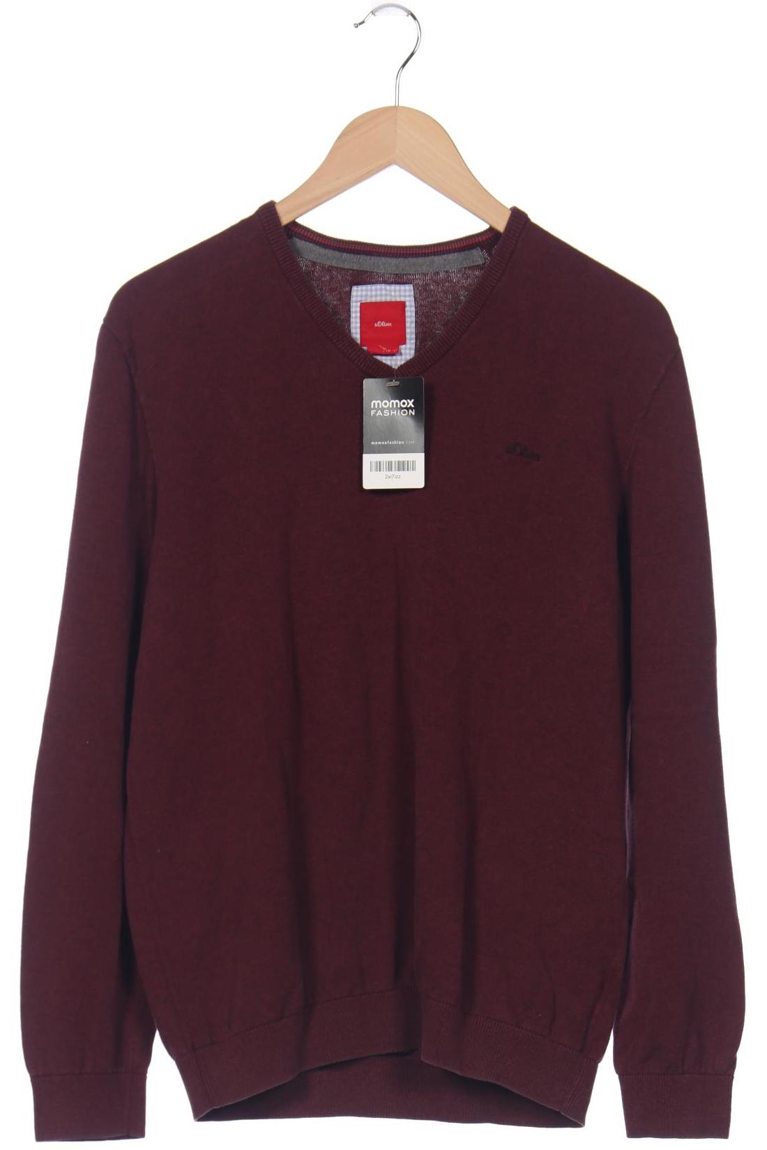 

s.Oliver Herren Pullover, bordeaux, Gr. 52