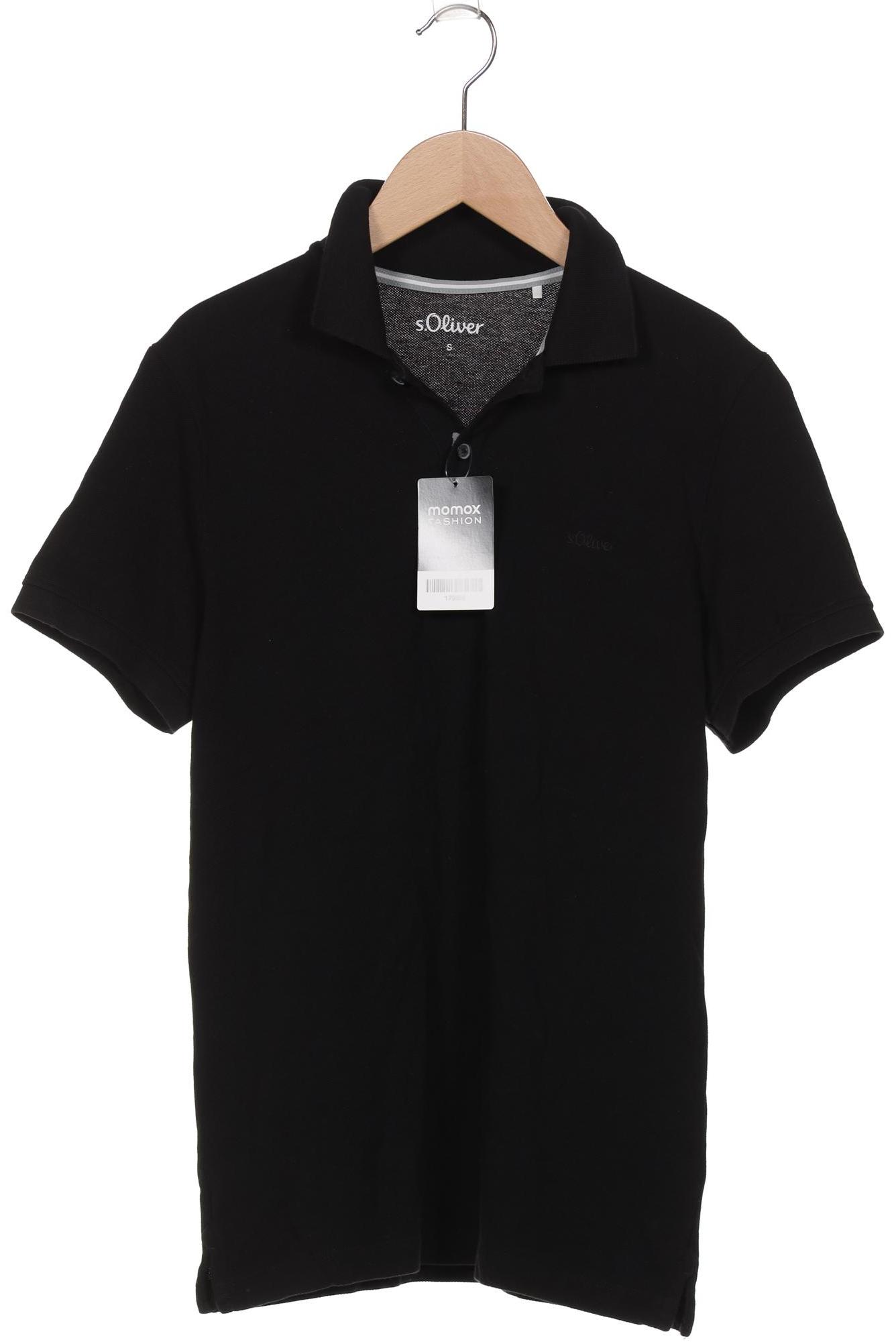 

s.Oliver Herren Poloshirt, schwarz, Gr. 46