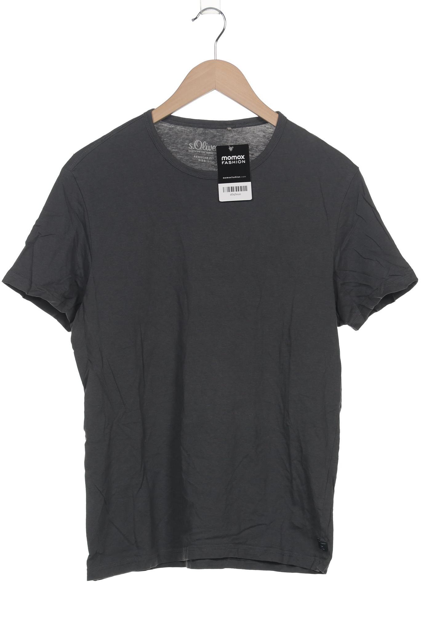 

s.Oliver Herren T-Shirt, grau, Gr. 52