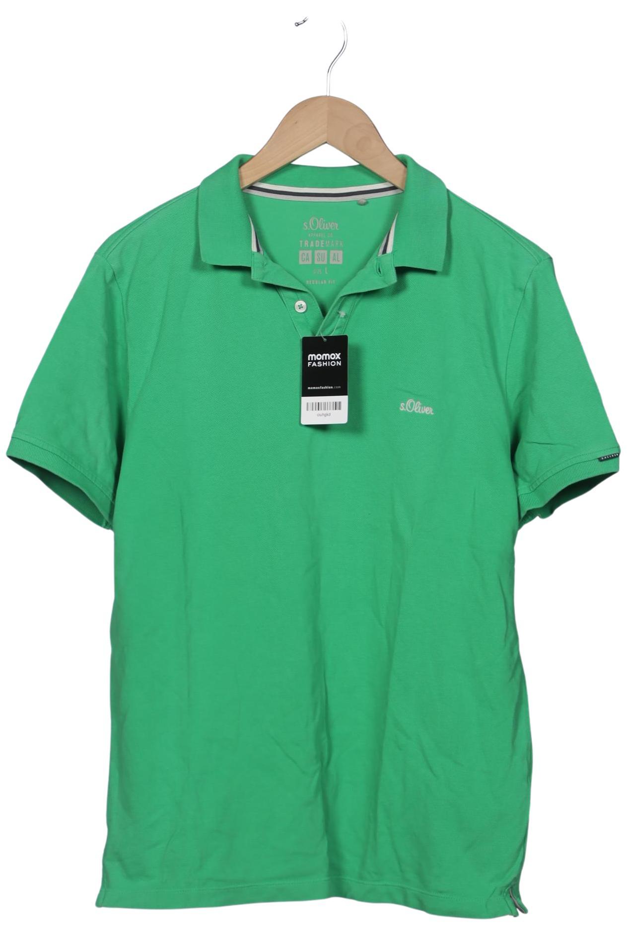 

s.Oliver Herren Poloshirt, grün, Gr. 52