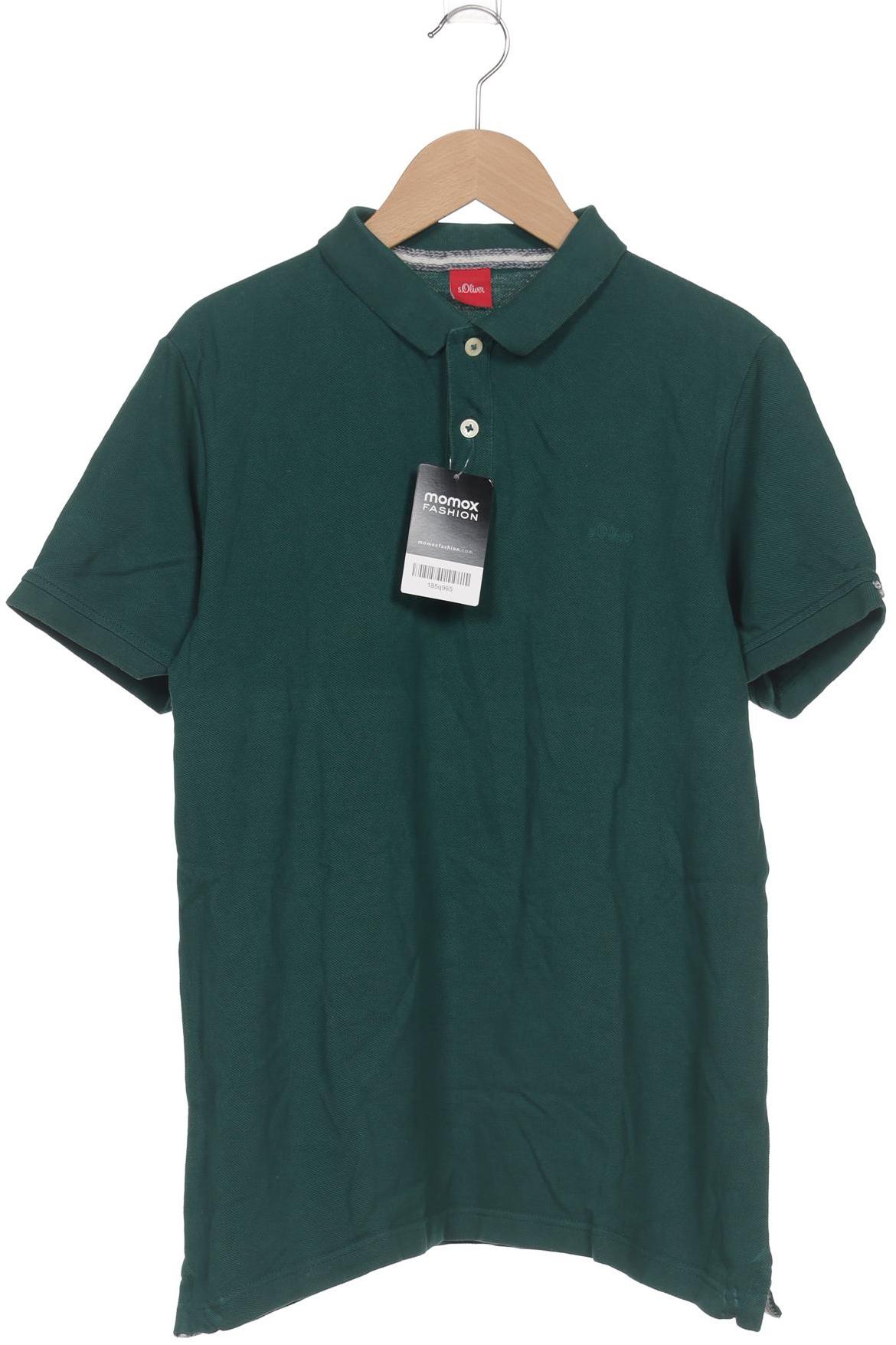 

s.Oliver Herren Poloshirt, grün, Gr. 48