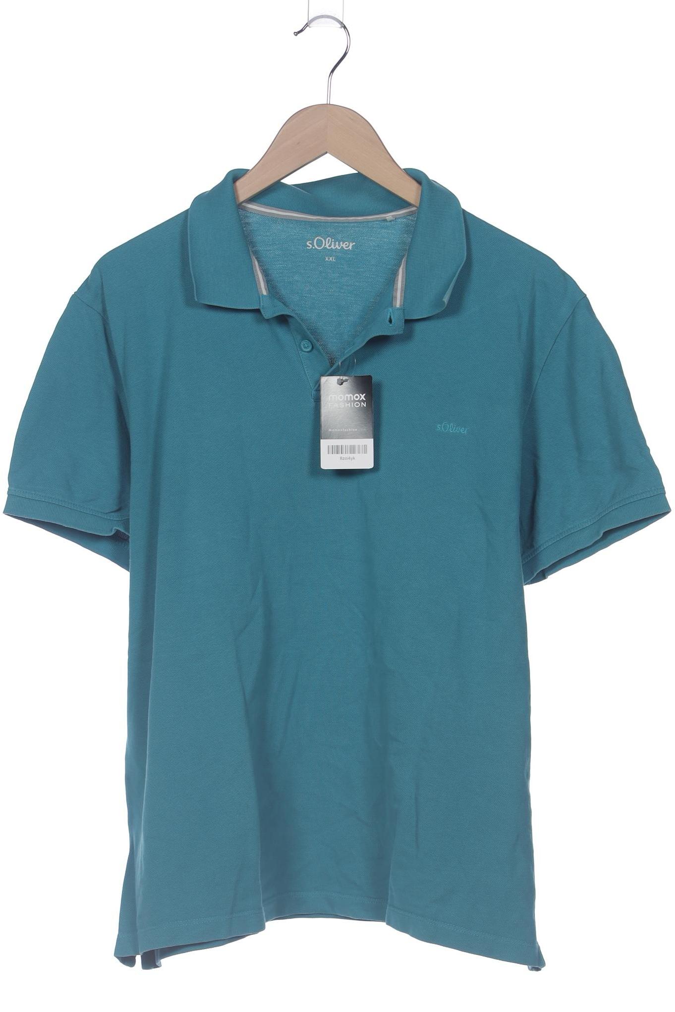 

s.Oliver Herren Poloshirt, blau, Gr. 56