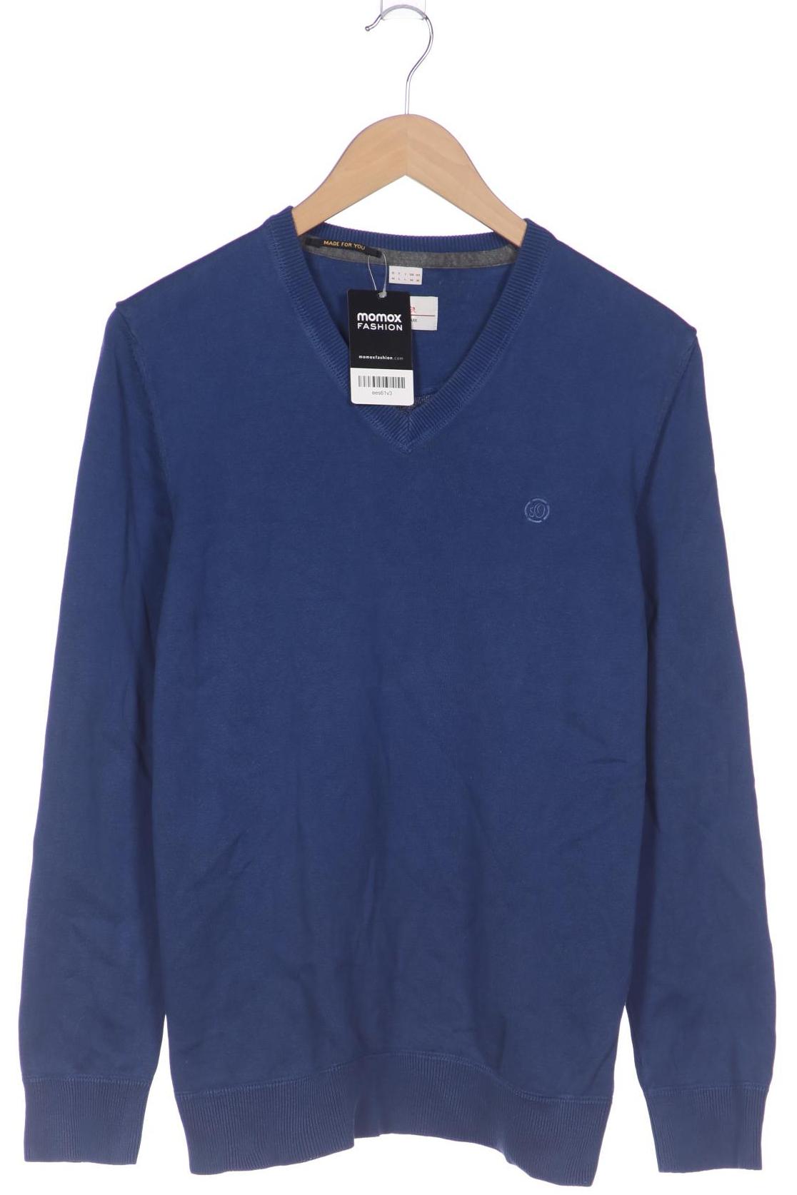 

s.Oliver Herren Pullover, blau, Gr. 48