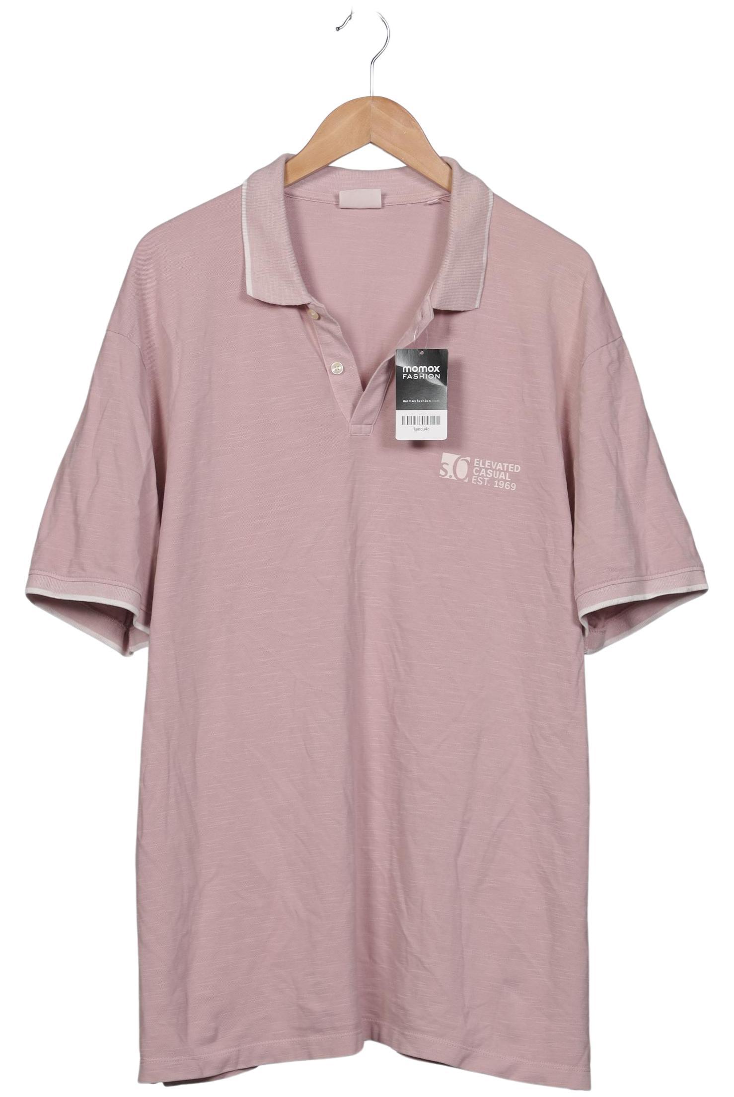 

s.Oliver Herren Poloshirt, pink, Gr. 58