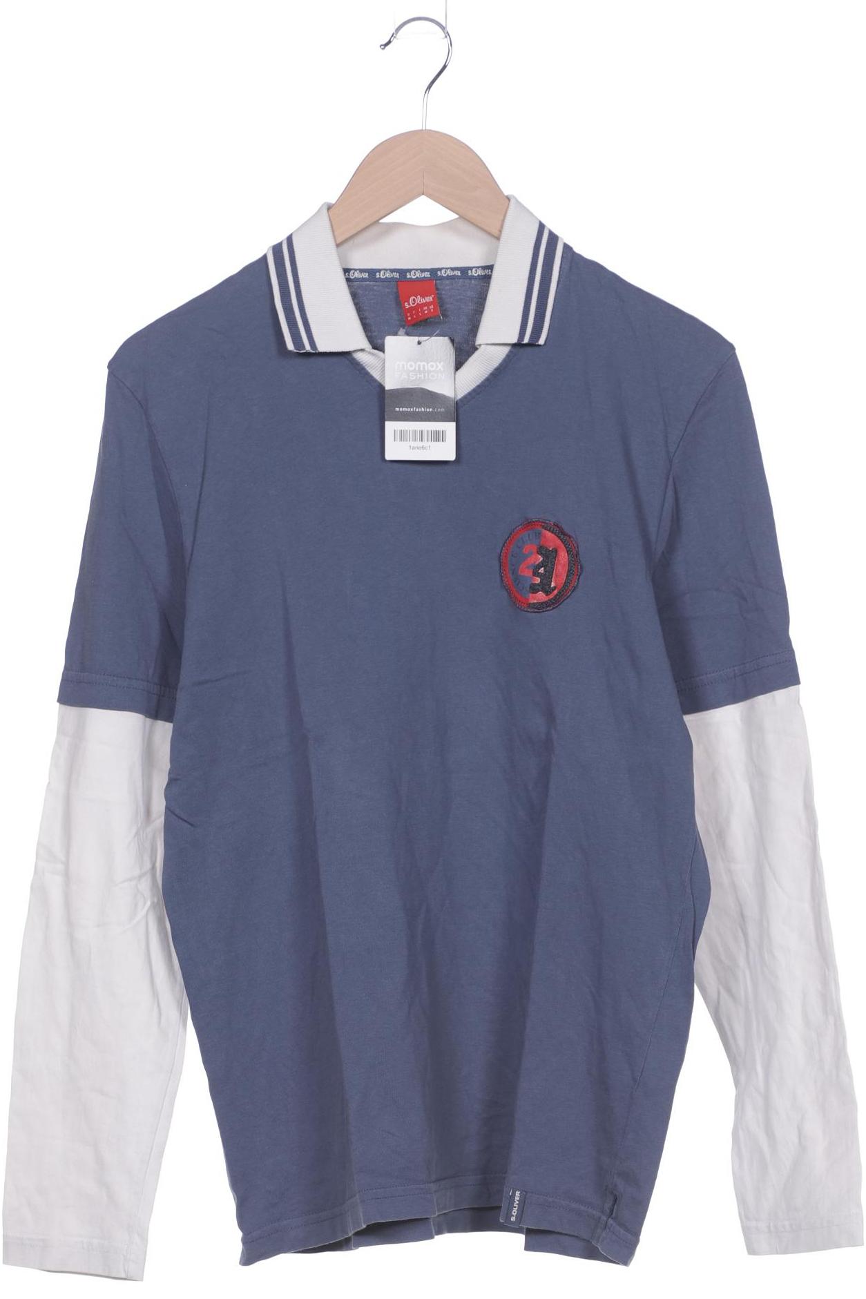 

s.Oliver Herren Poloshirt, blau, Gr. 48