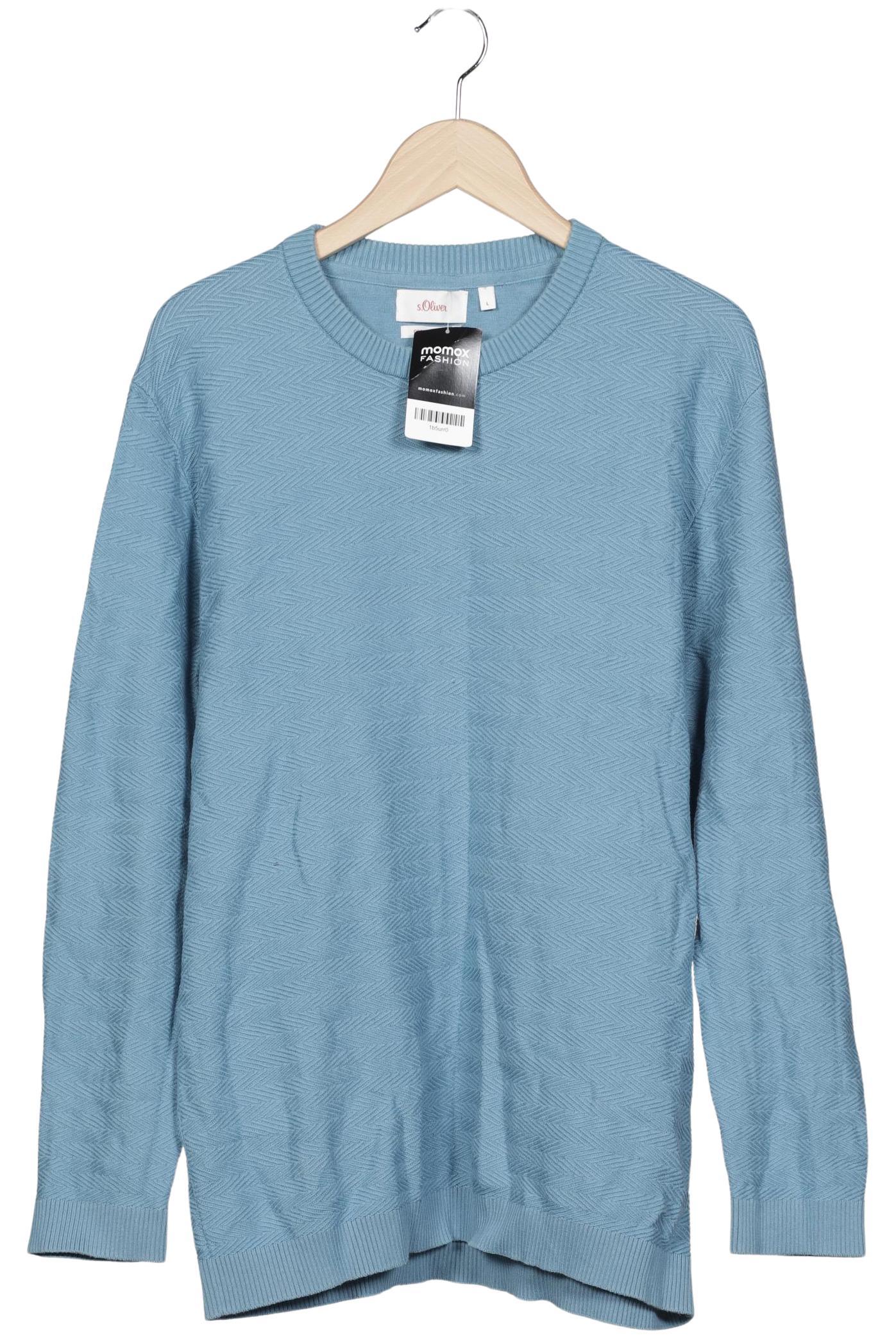 Thumbnail - s.Oliver Herren Pullover, hellblau, Gr. 52