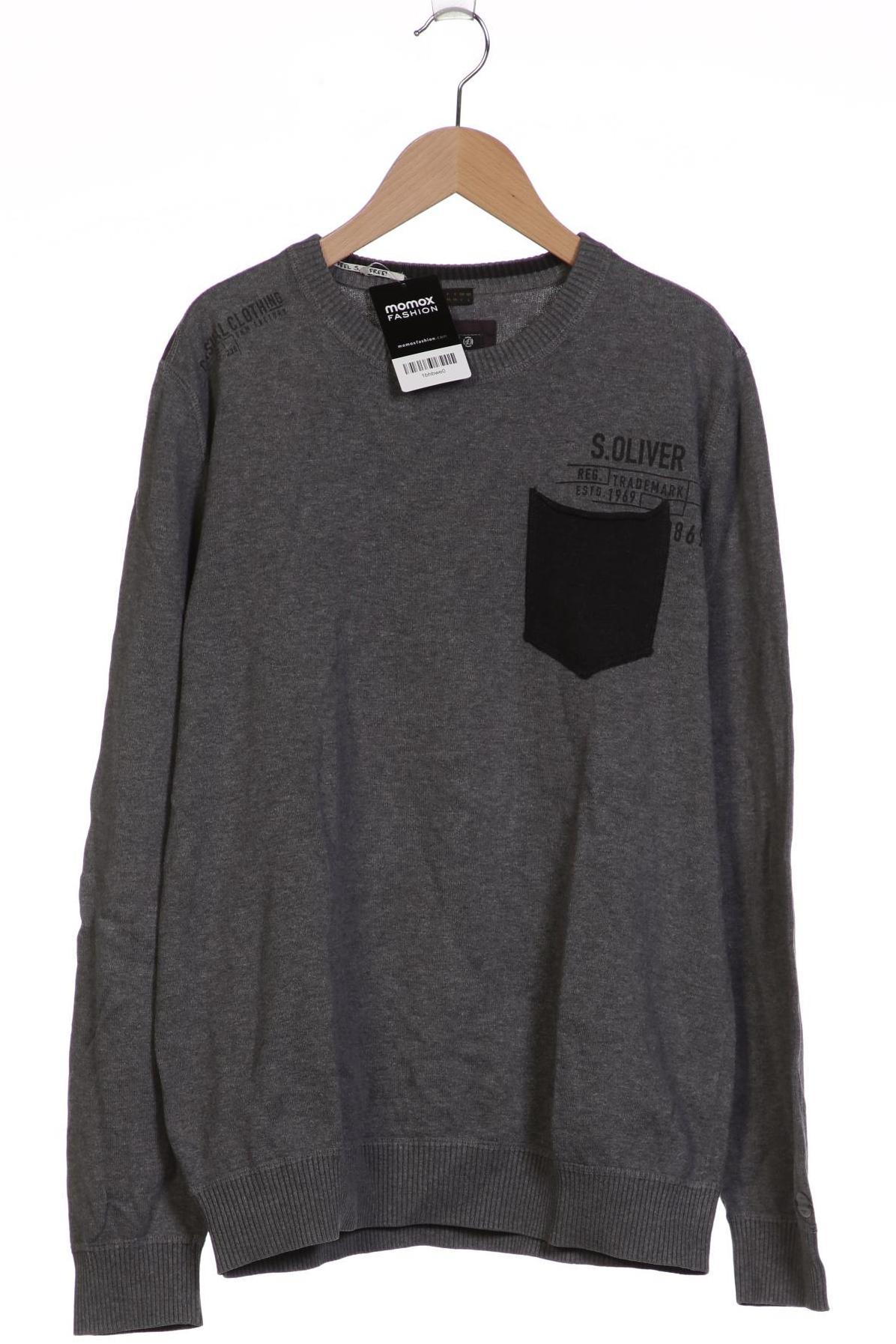 

s.Oliver Herren Pullover, grau, Gr. 52