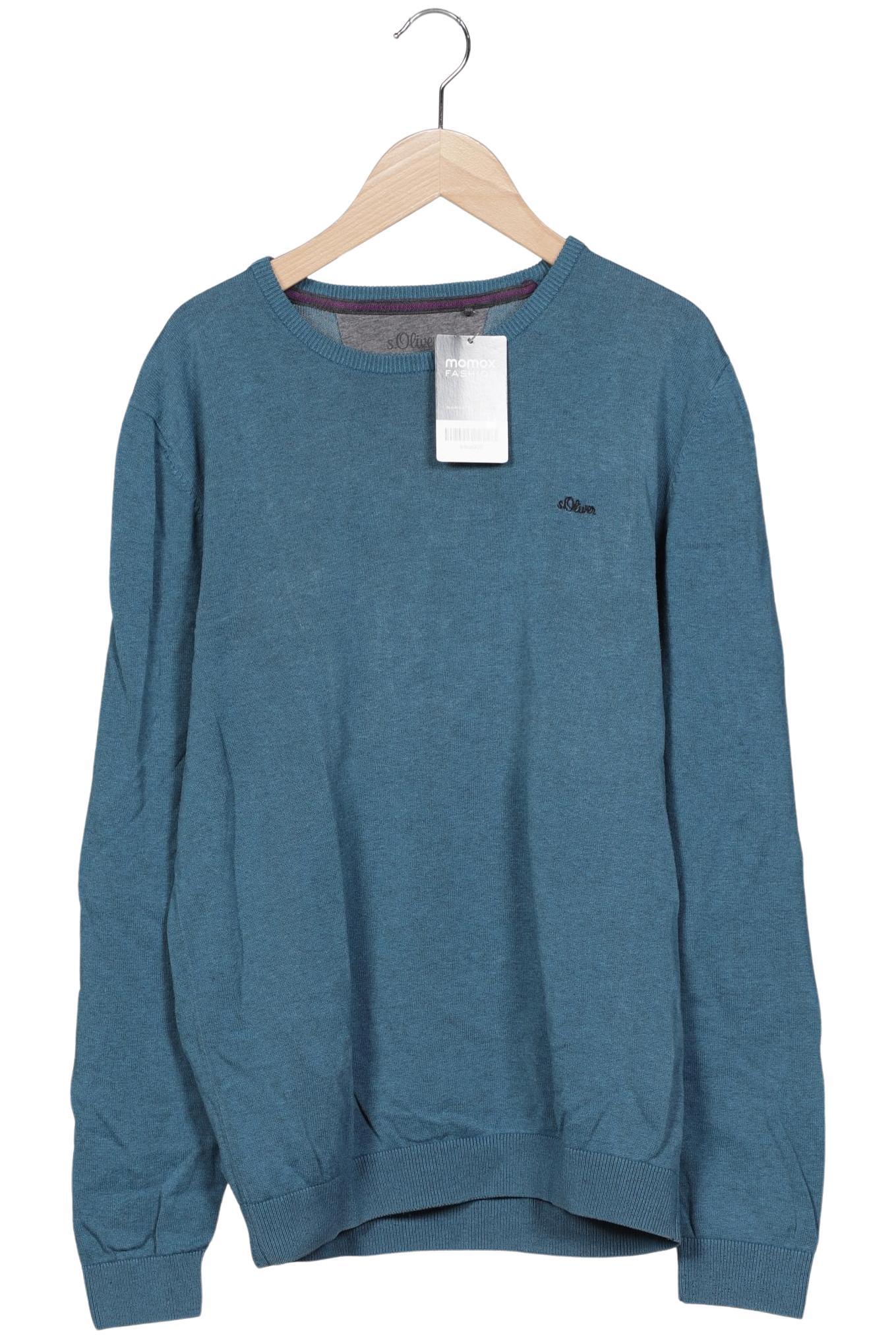 

s.Oliver Herren Pullover, blau, Gr. 46
