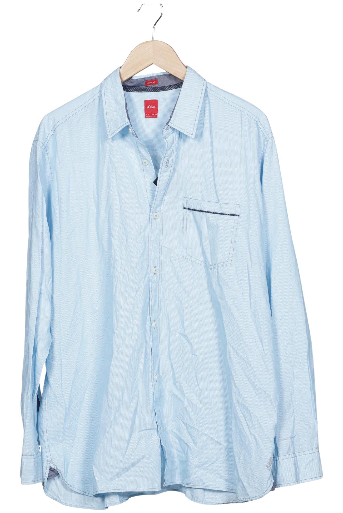 

s.Oliver Herren Hemd, hellblau, Gr. 56