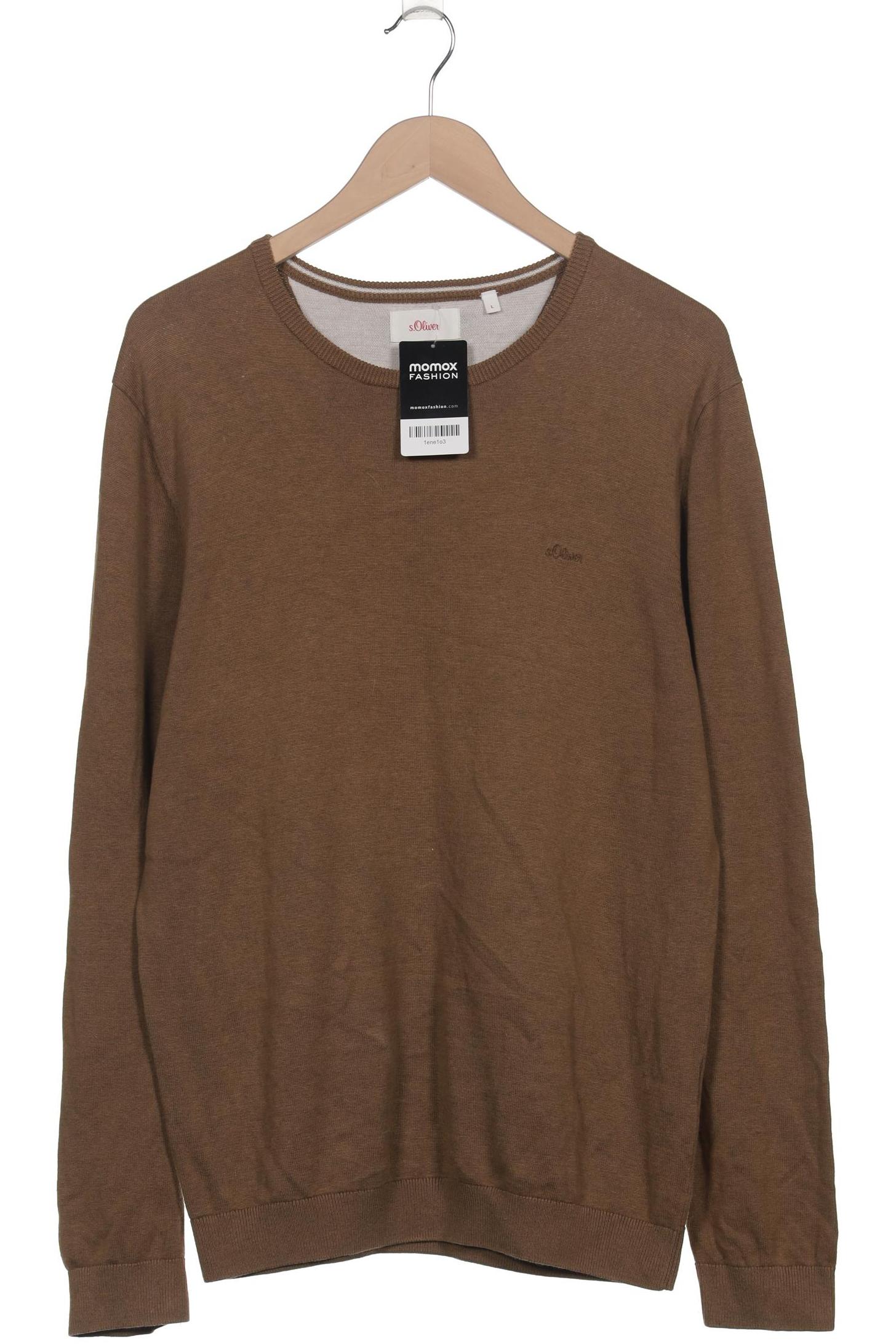 

s.Oliver Herren Pullover, braun, Gr. 52