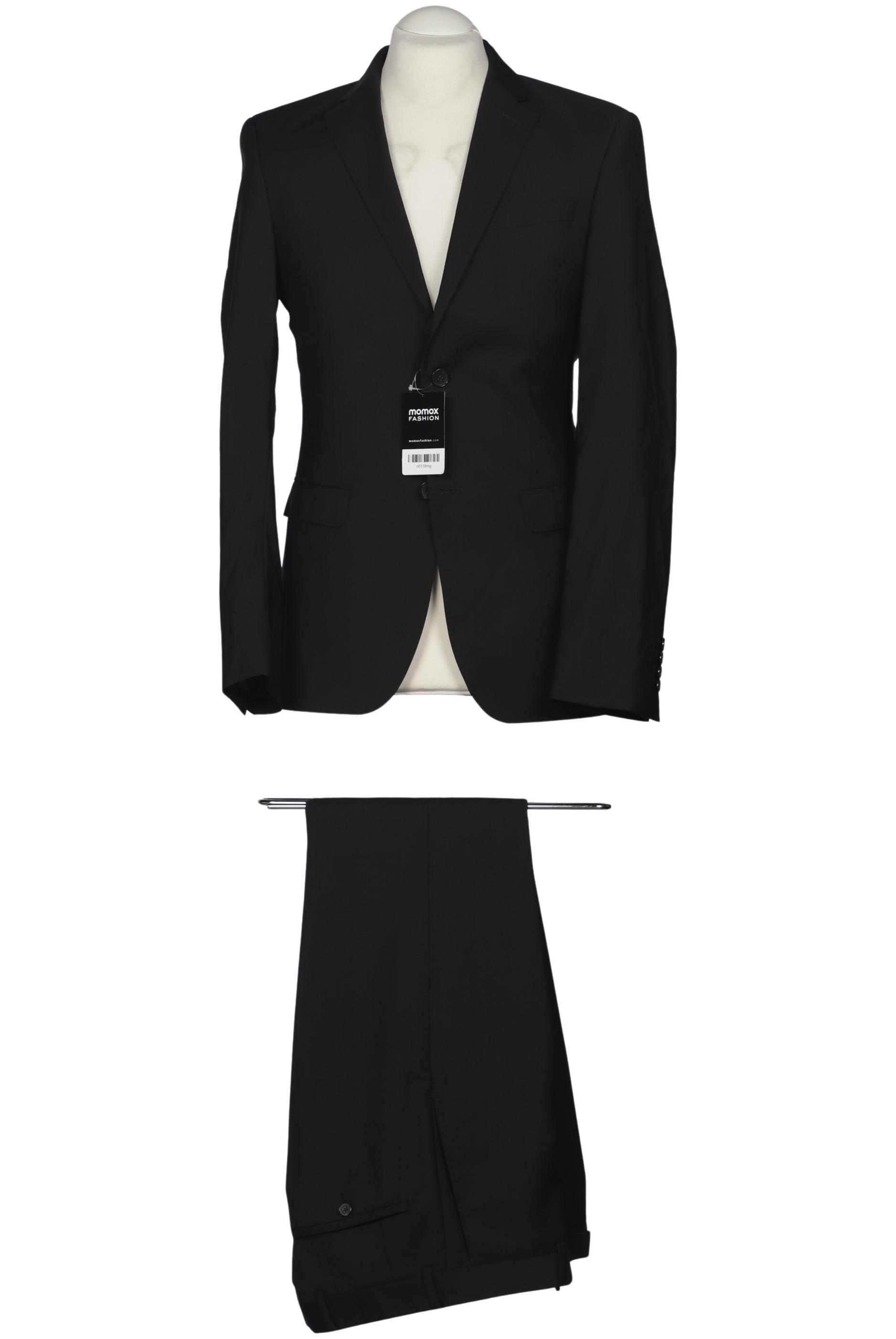 

s.Oliver Herren Anzug, schwarz, Gr. 90