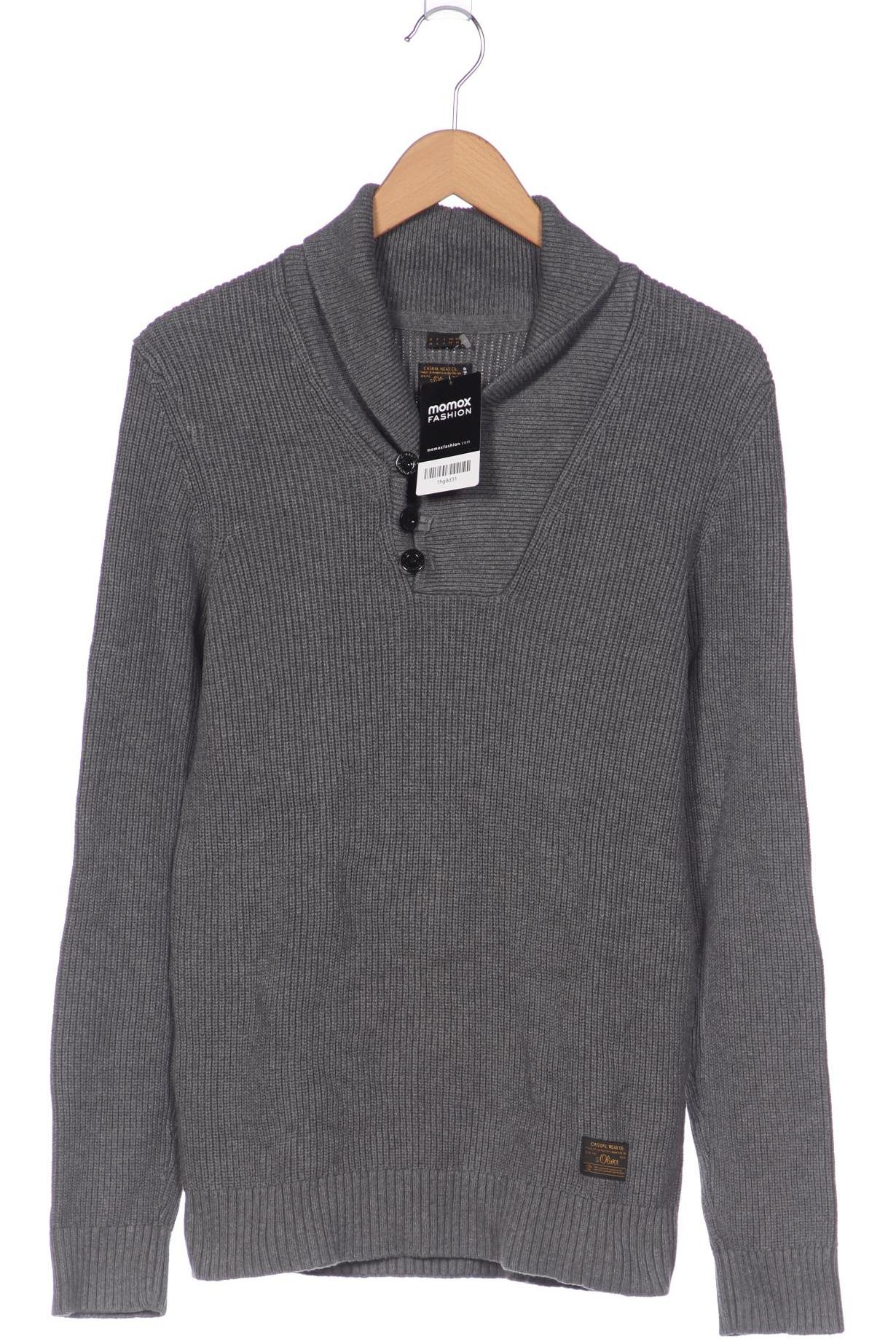 

s.Oliver Herren Pullover, grau, Gr. 48