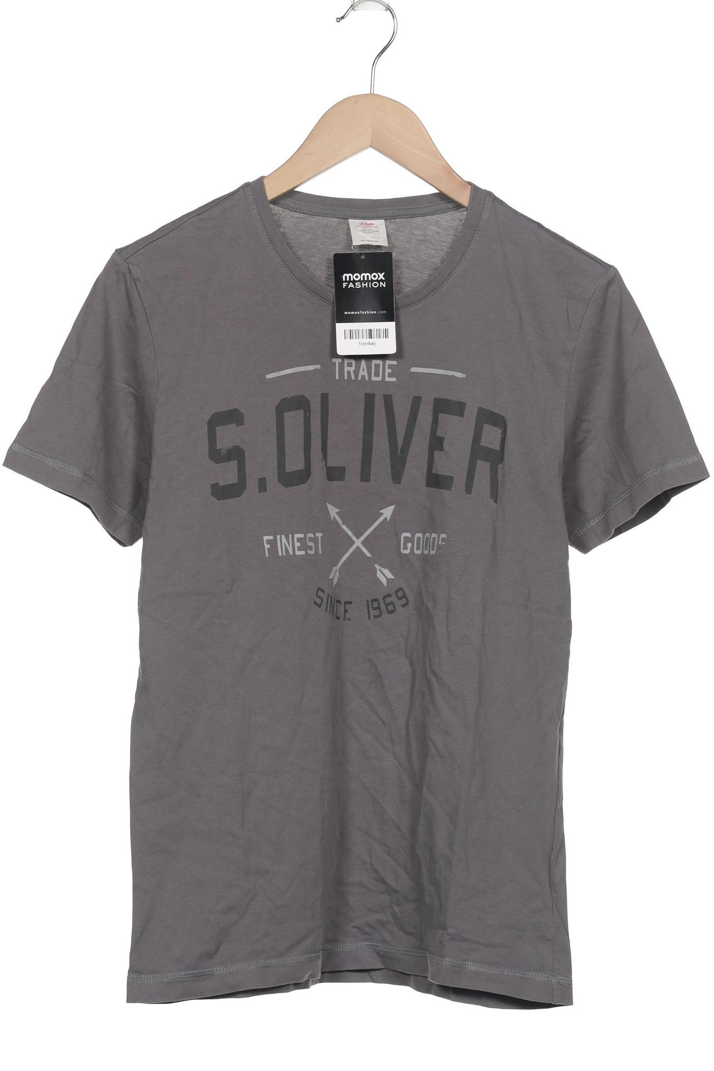 

s.Oliver Herren T-Shirt, grau, Gr. 48