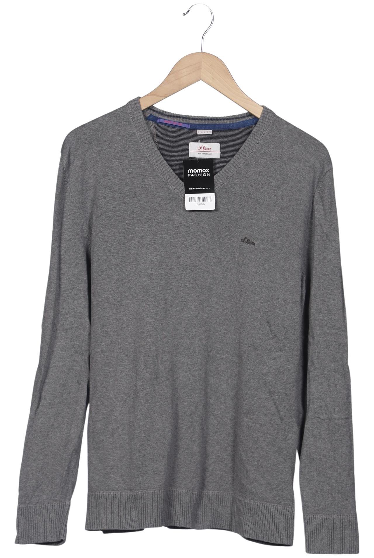 

s.Oliver Herren Pullover, grau, Gr. 52