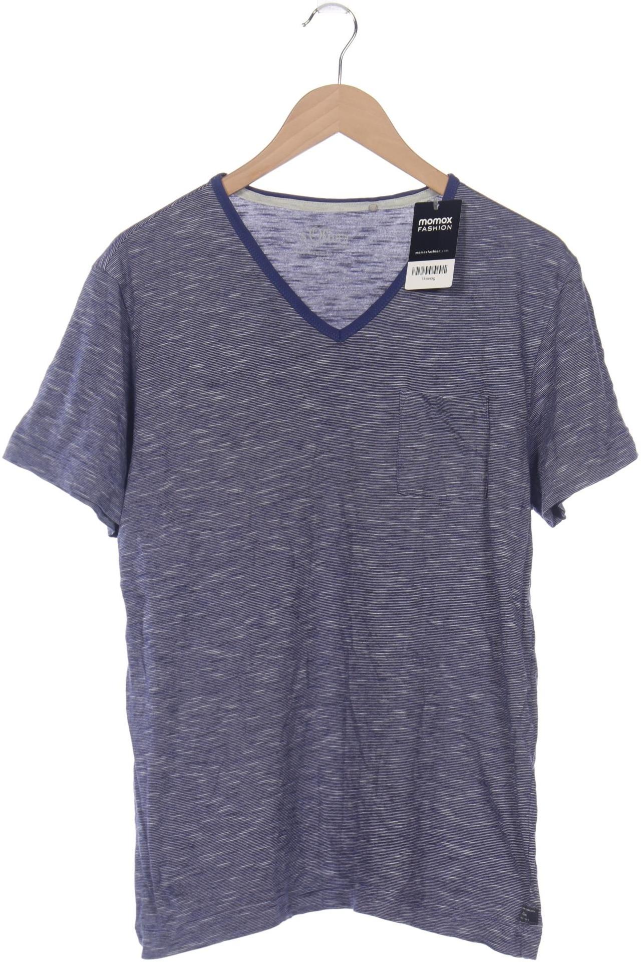

s.Oliver Herren T-Shirt, marineblau, Gr. 52