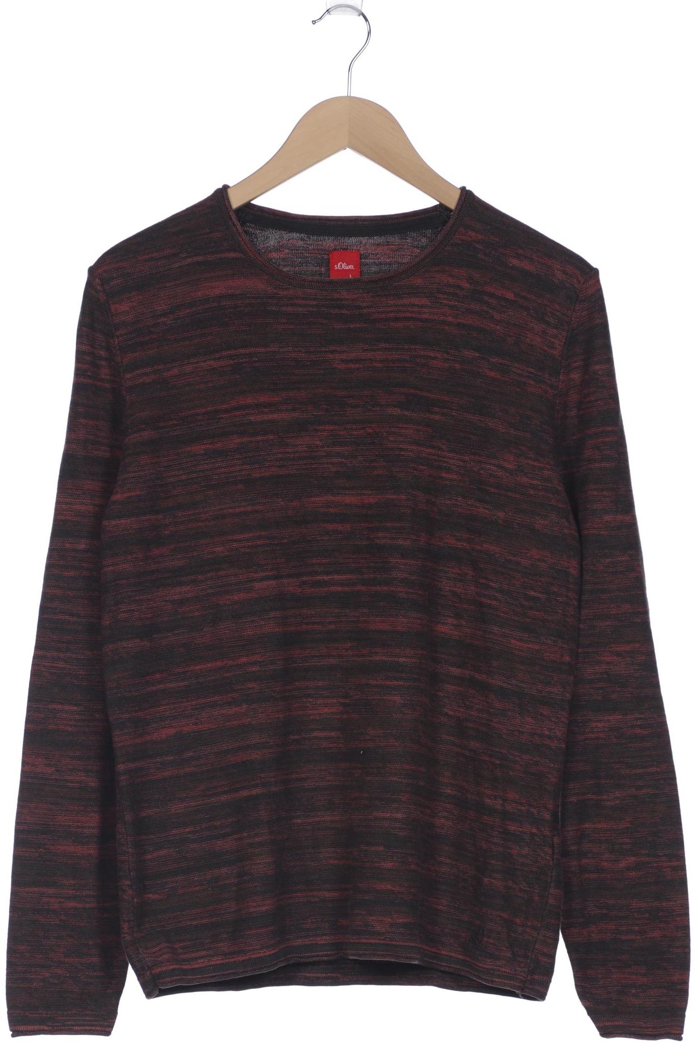 

s.Oliver Herren Pullover, bordeaux, Gr. 48