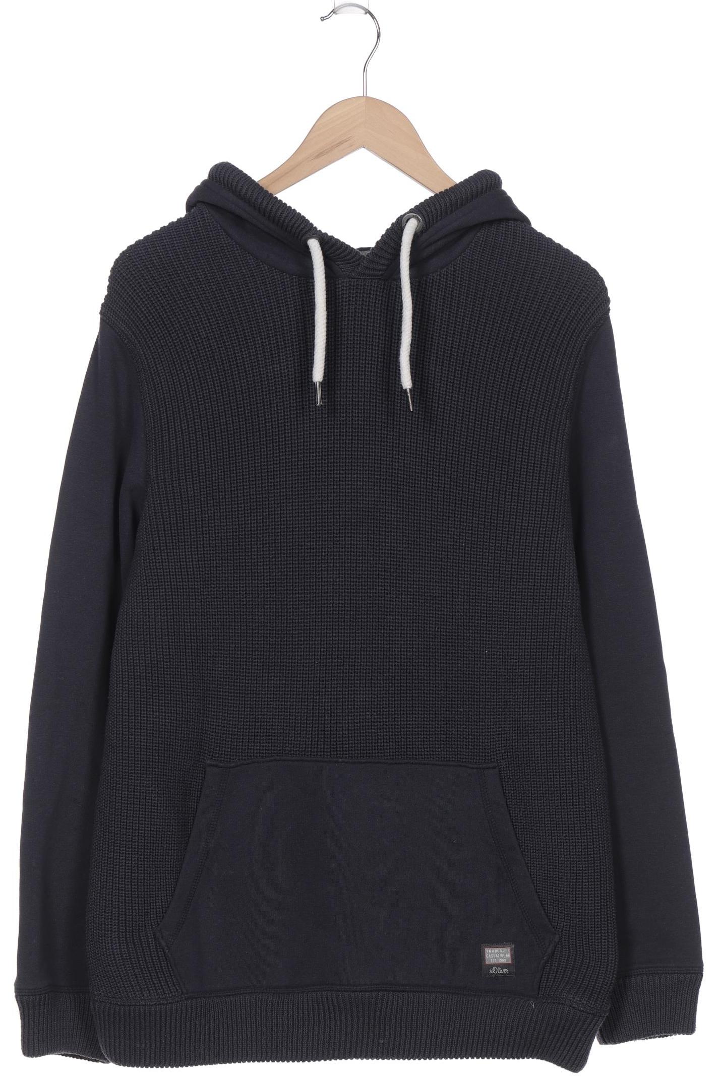 

s.Oliver Herren Kapuzenpullover, marineblau