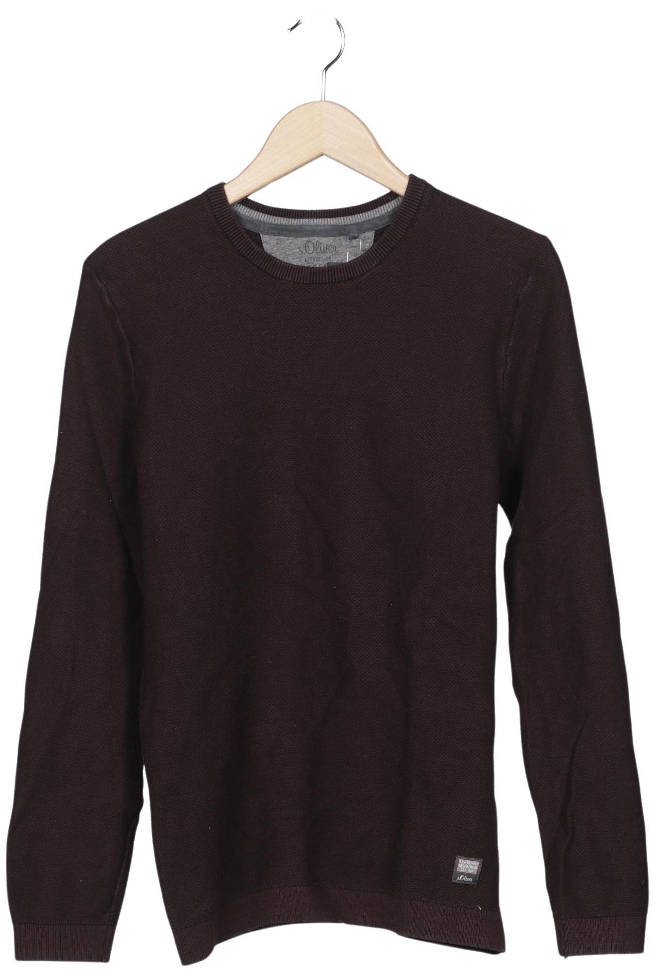 Thumbnail - s.Oliver Herren Pullover, bordeaux, Gr. 52