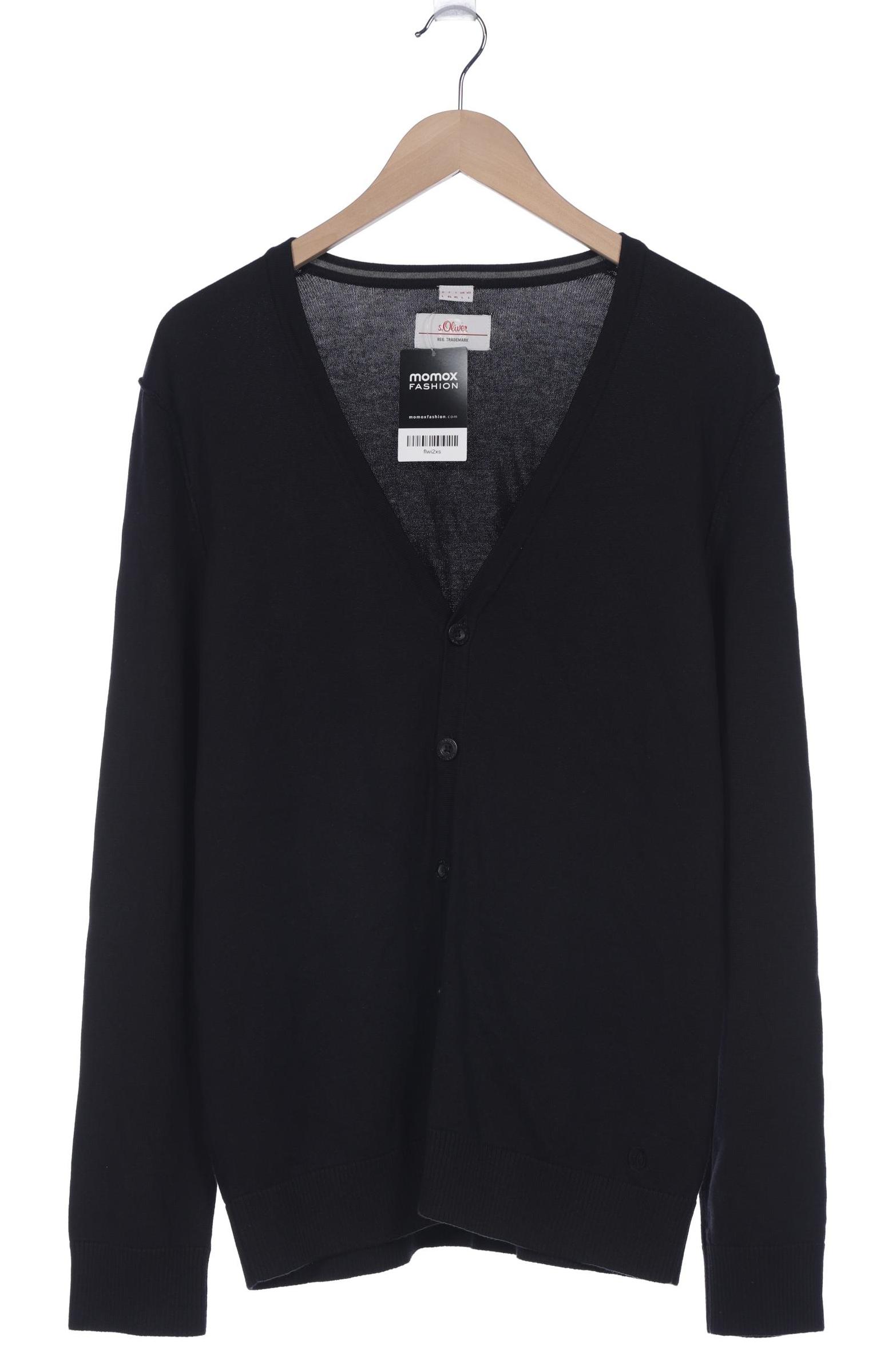 

s.Oliver Herren Strickjacke, schwarz