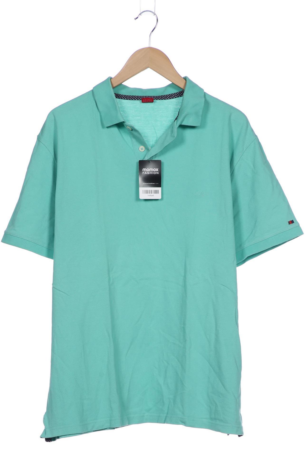 

s.Oliver Herren Poloshirt, türkis, Gr. 56