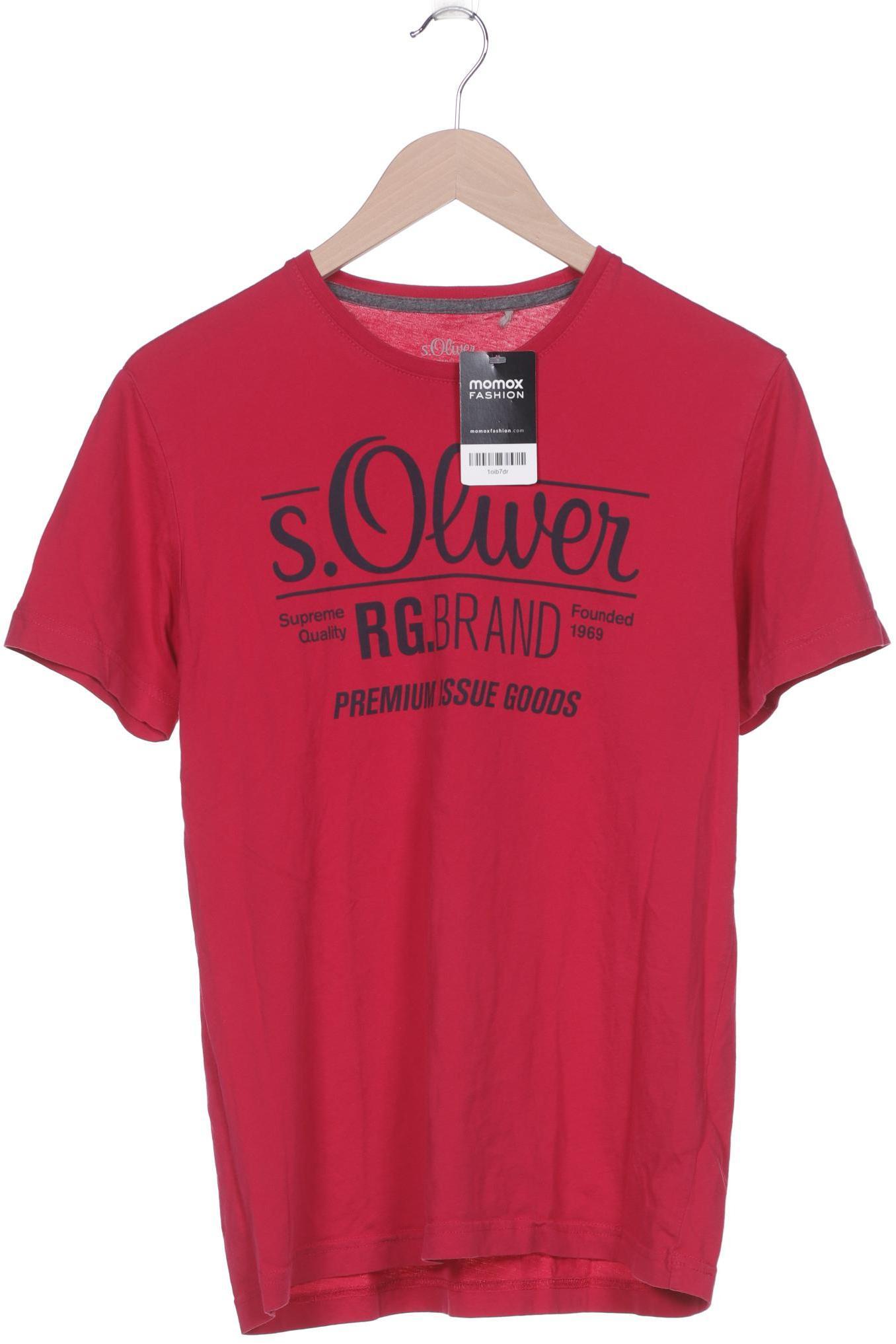 

s.Oliver Herren T-Shirt, pink