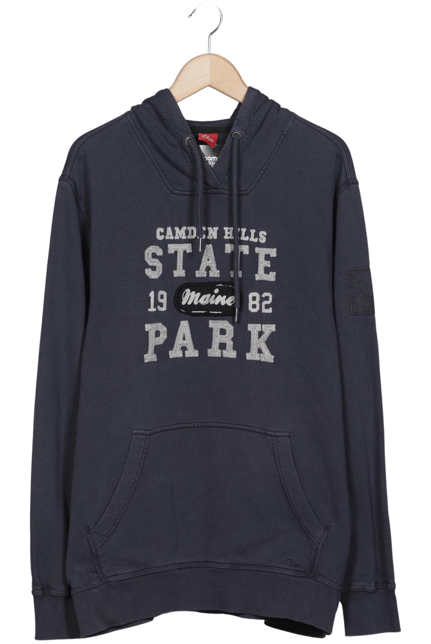 

s.Oliver Herren Kapuzenpullover, marineblau, Gr. 52