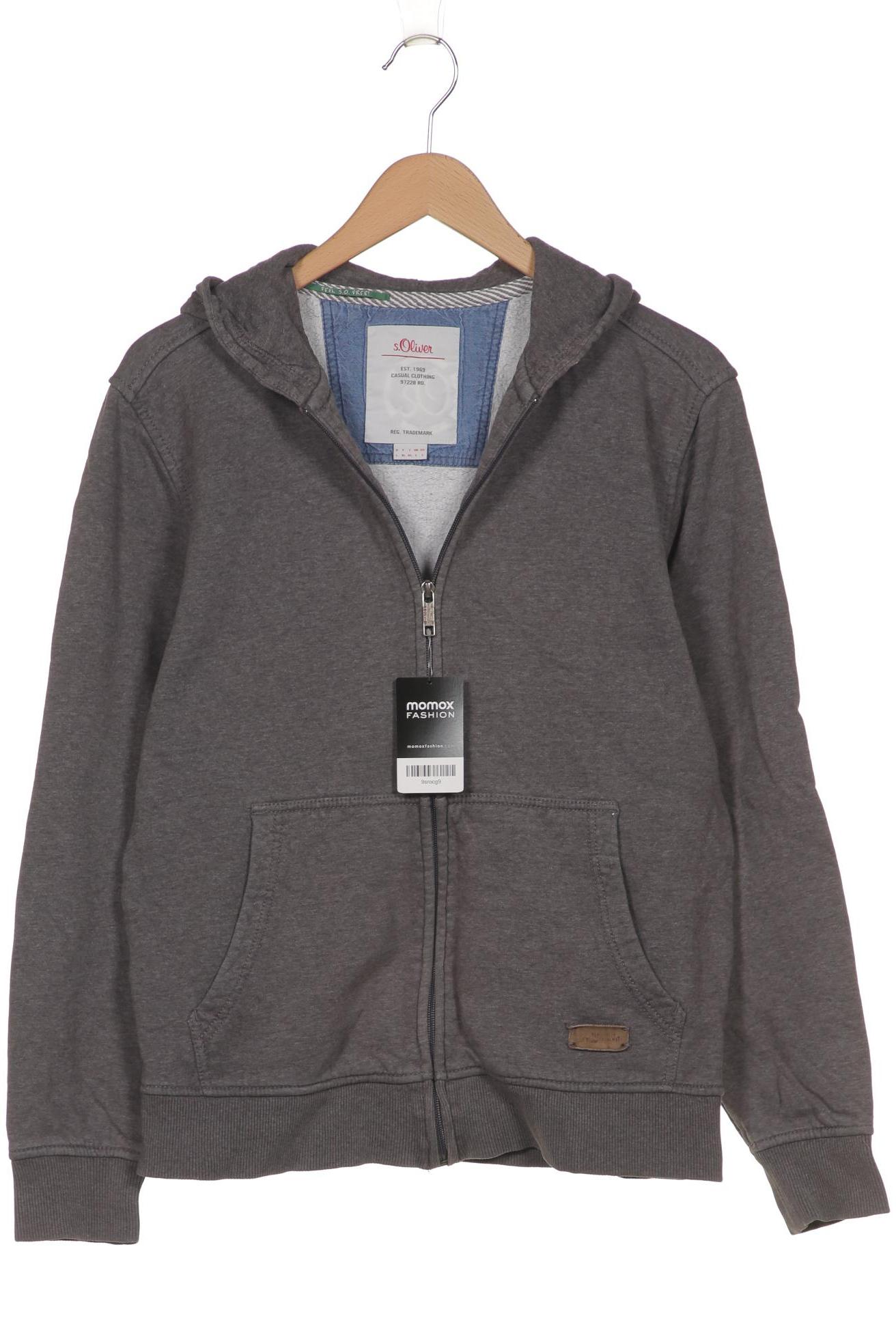 

s.Oliver Herren Kapuzenpullover, grau