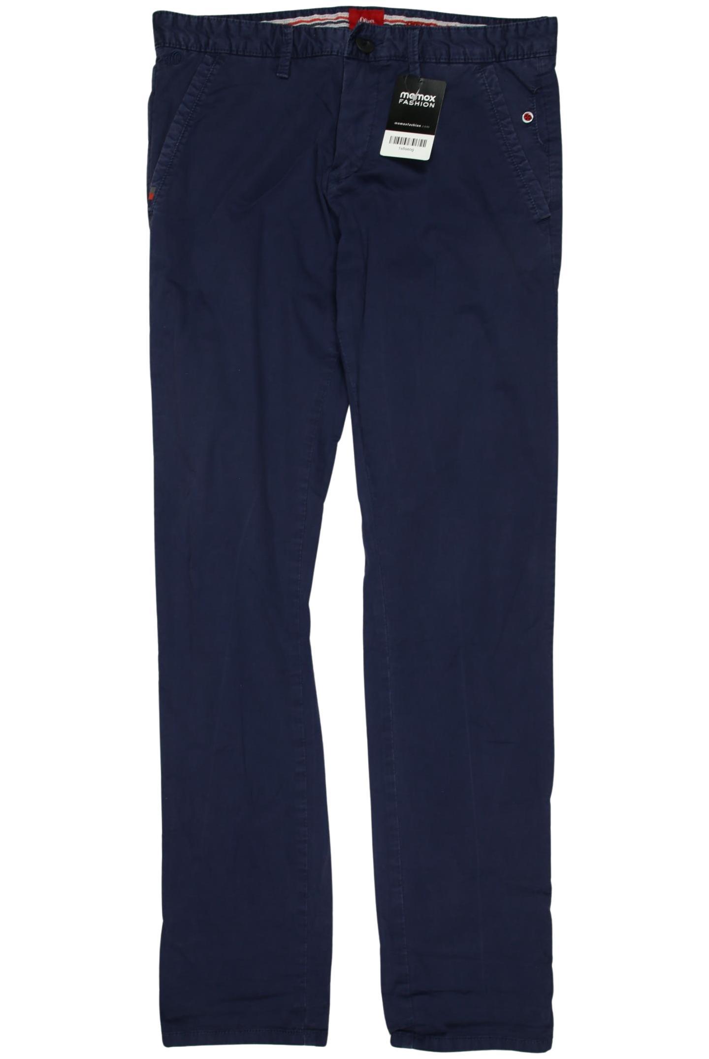 

s.Oliver Herren Stoffhose, marineblau, Gr. 30