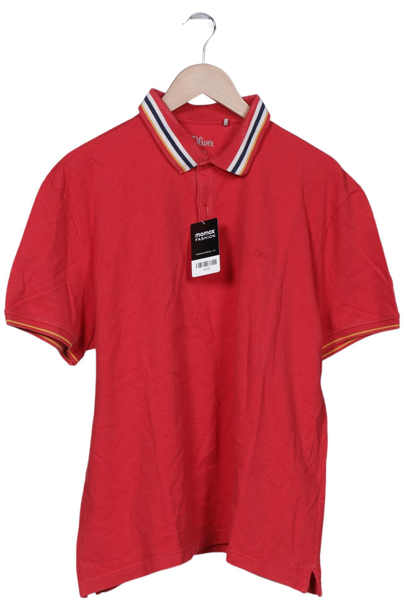 

s.Oliver Herren Poloshirt, rot, Gr. 56