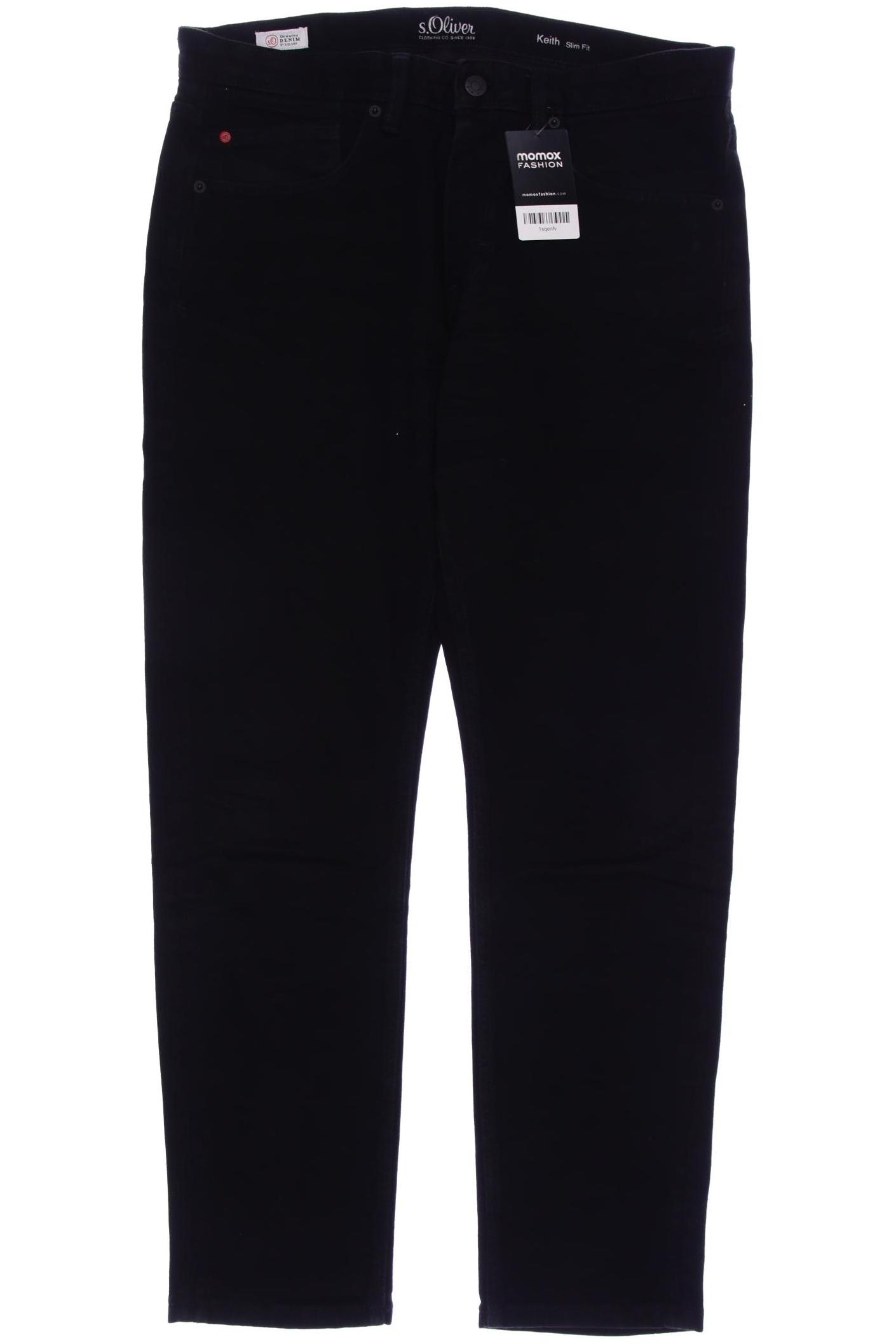 

s.Oliver Herren Jeans, schwarz
