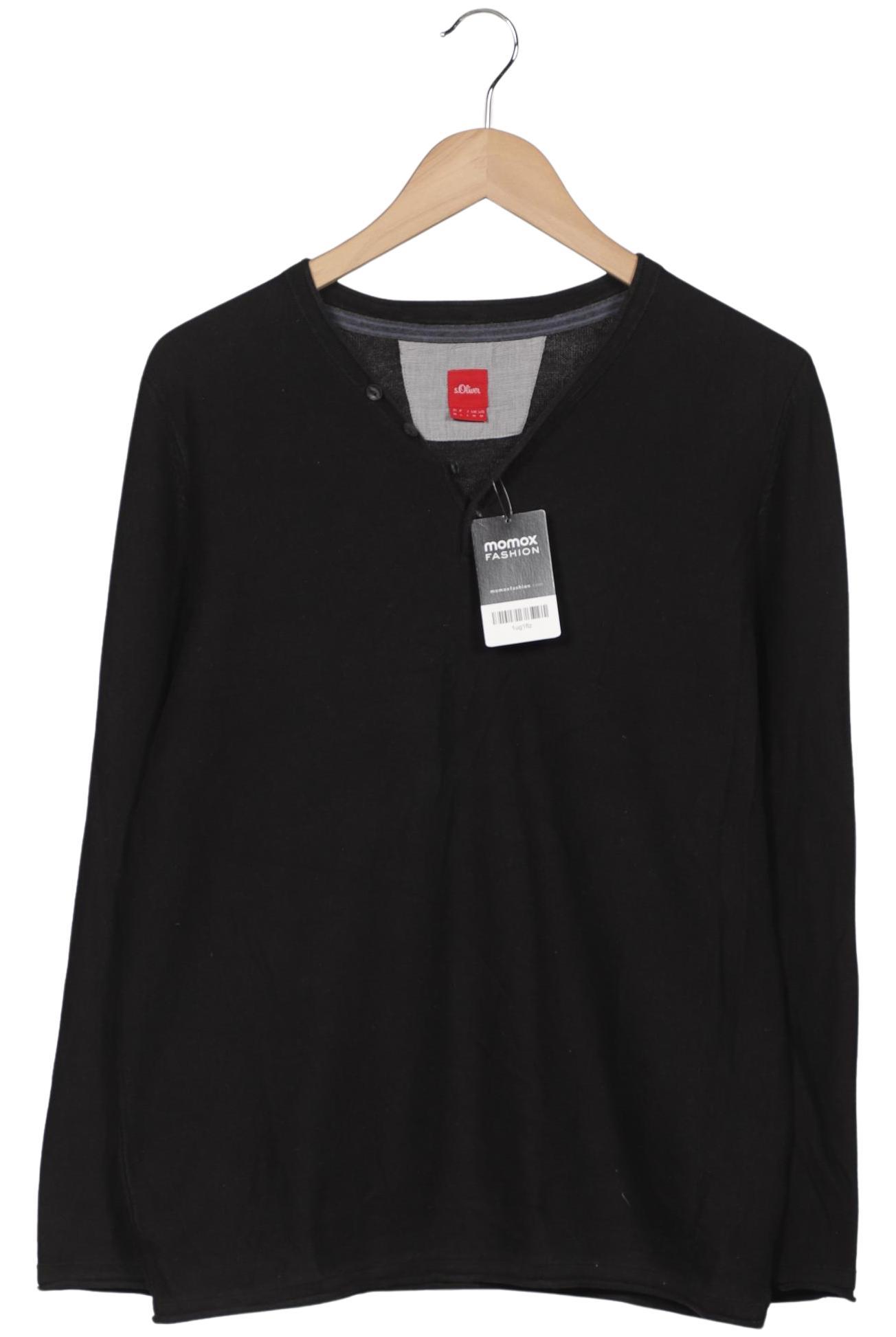 

s.Oliver Herren Pullover, schwarz, Gr. 48