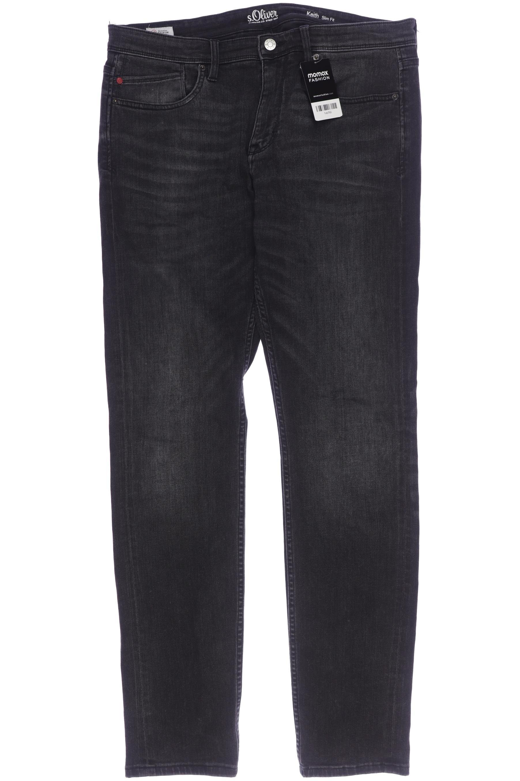 

s.Oliver Herren Jeans, schwarz, Gr. 34