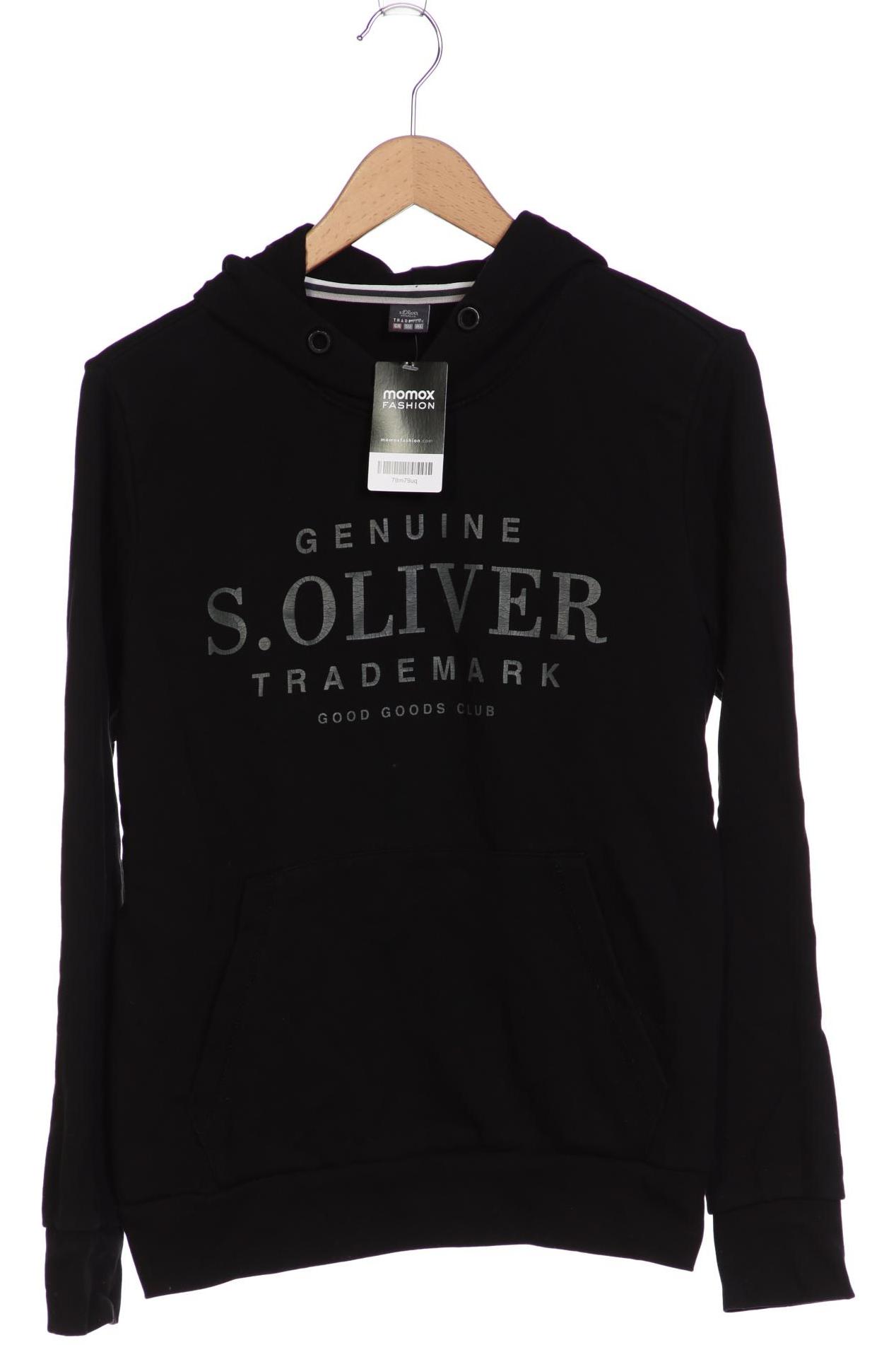 

s.Oliver Herren Kapuzenpullover, schwarz