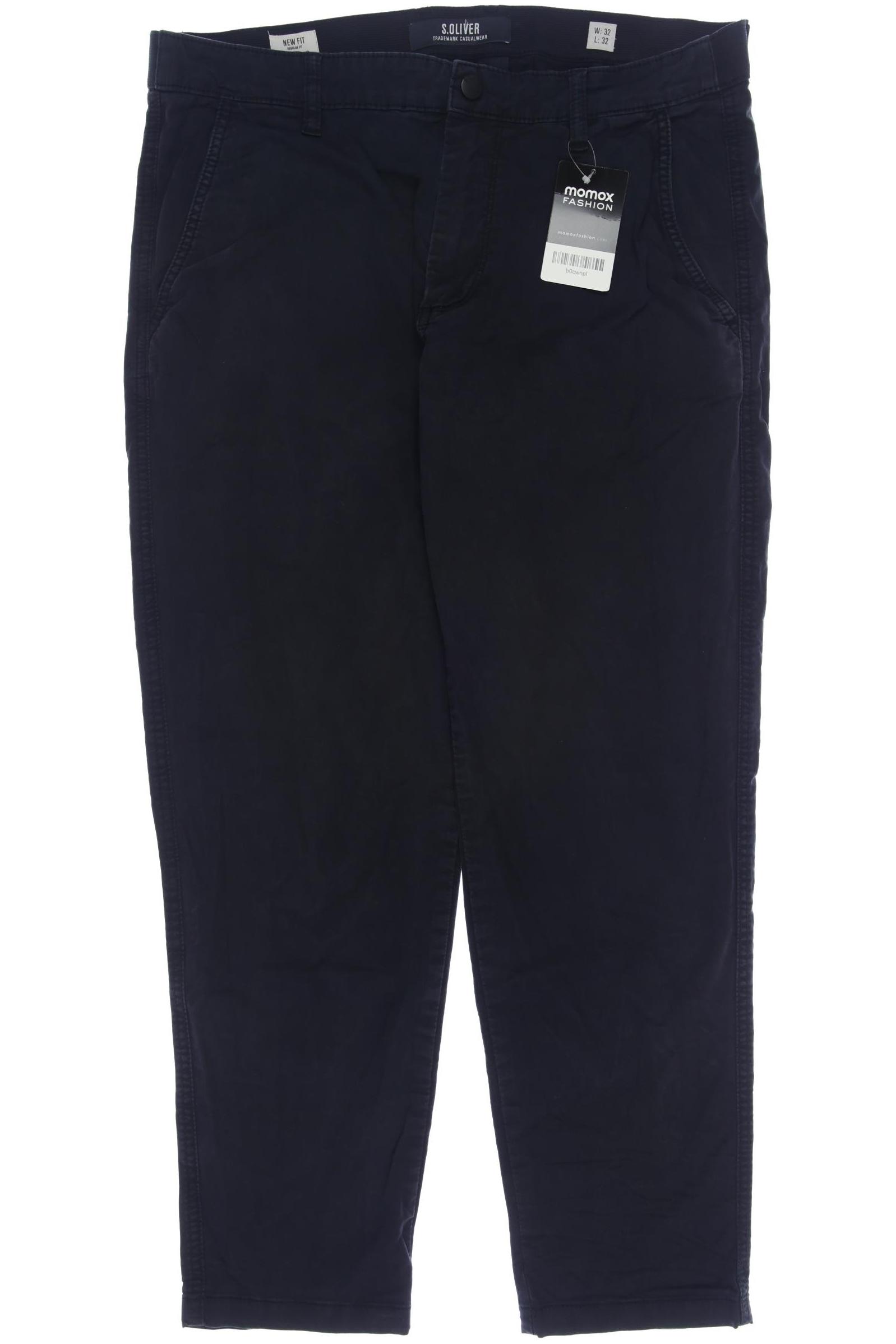 

s.Oliver Herren Stoffhose, marineblau, Gr. 32