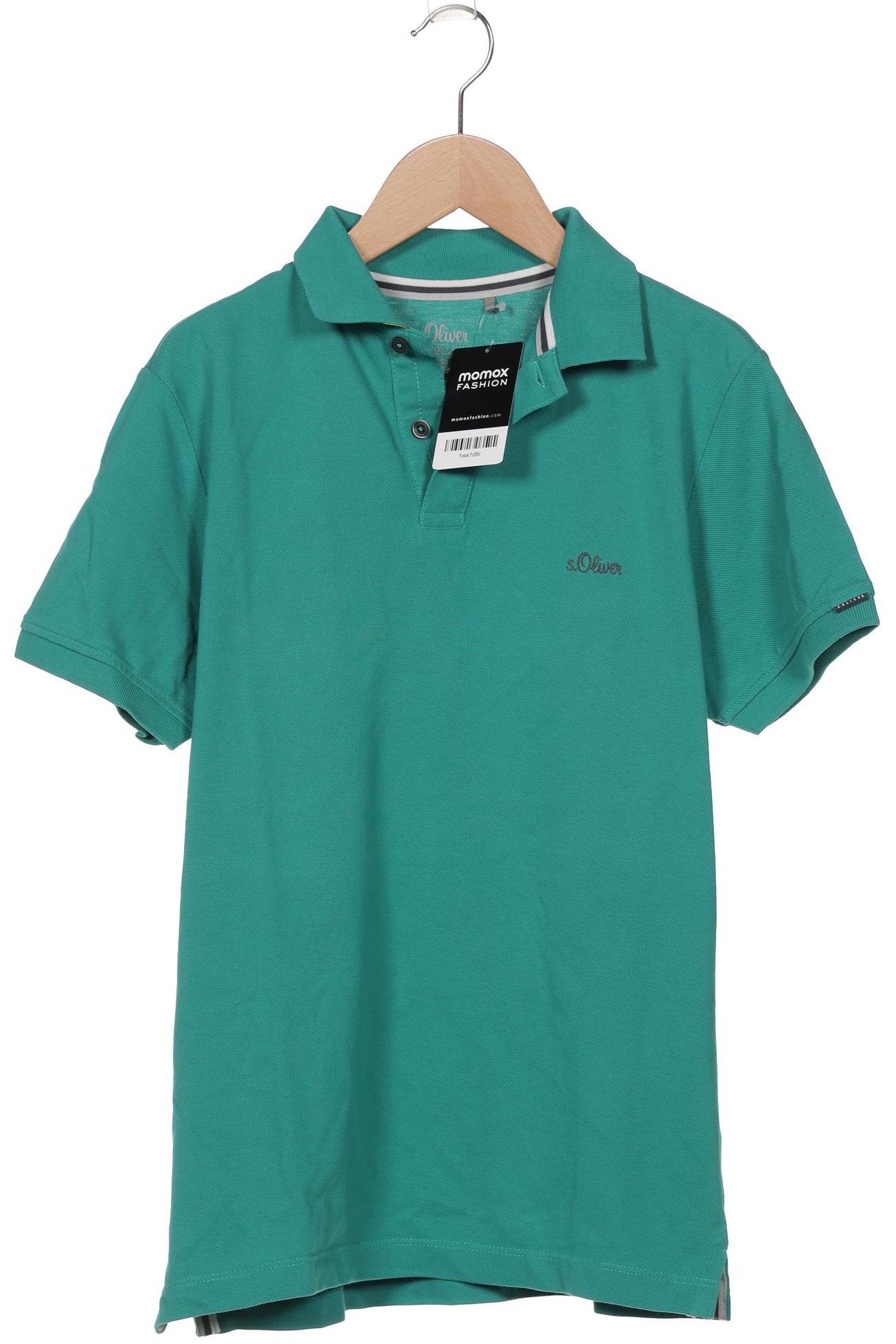 

s.Oliver Herren Poloshirt, türkis, Gr. 46