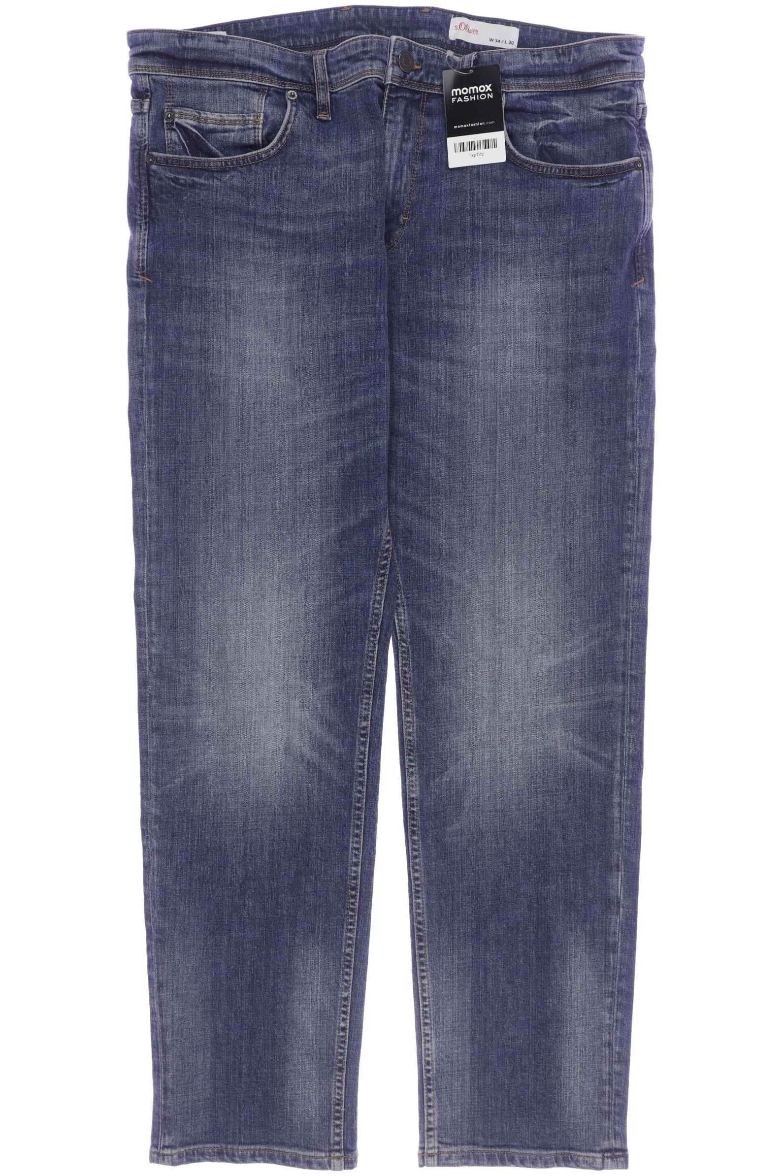 

s.Oliver Herren Jeans, marineblau, Gr. 34