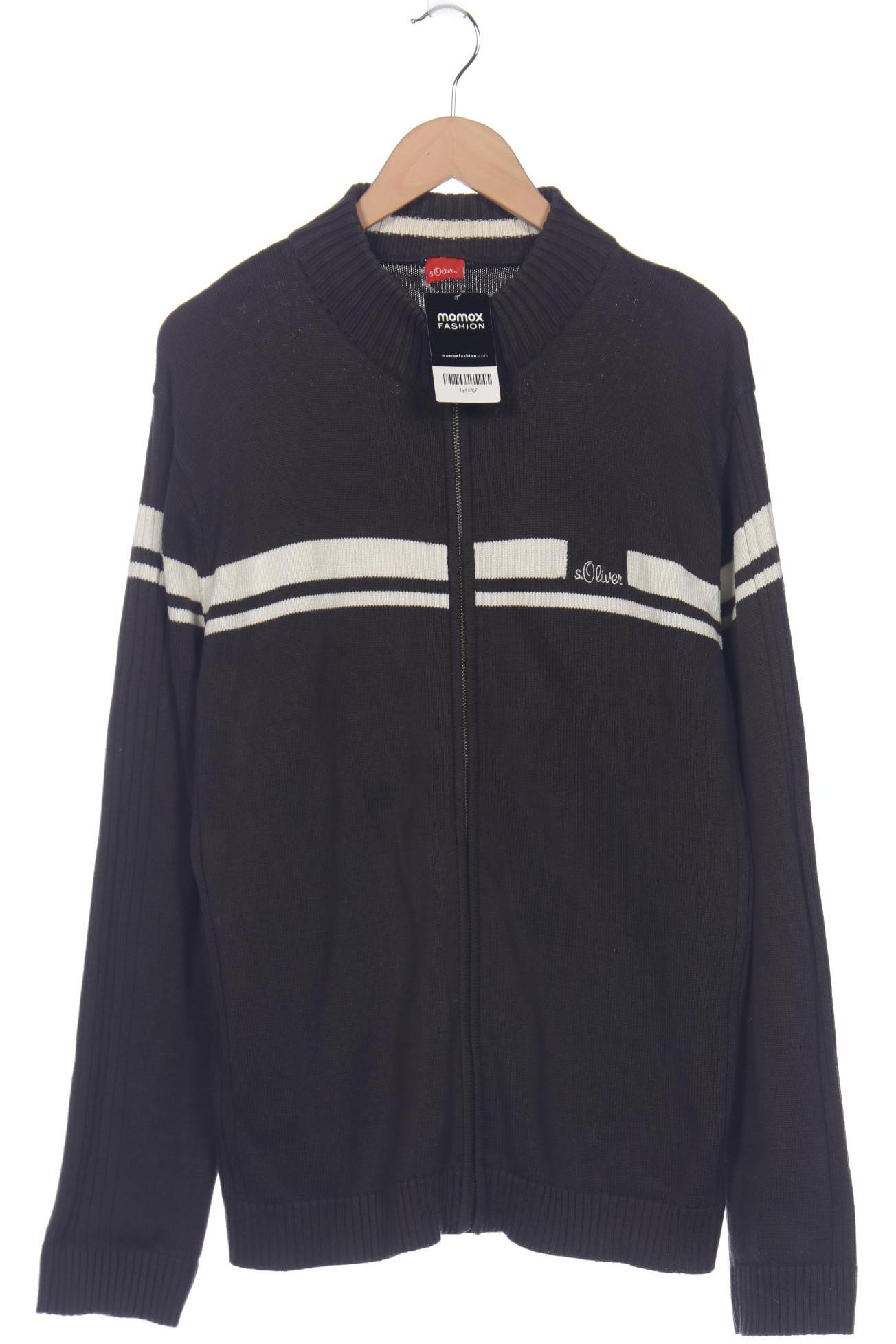 

s.Oliver Herren Strickjacke, grau, Gr. 54