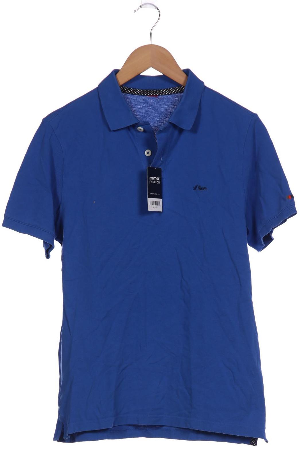

s.Oliver Herren Poloshirt, blau, Gr. 48