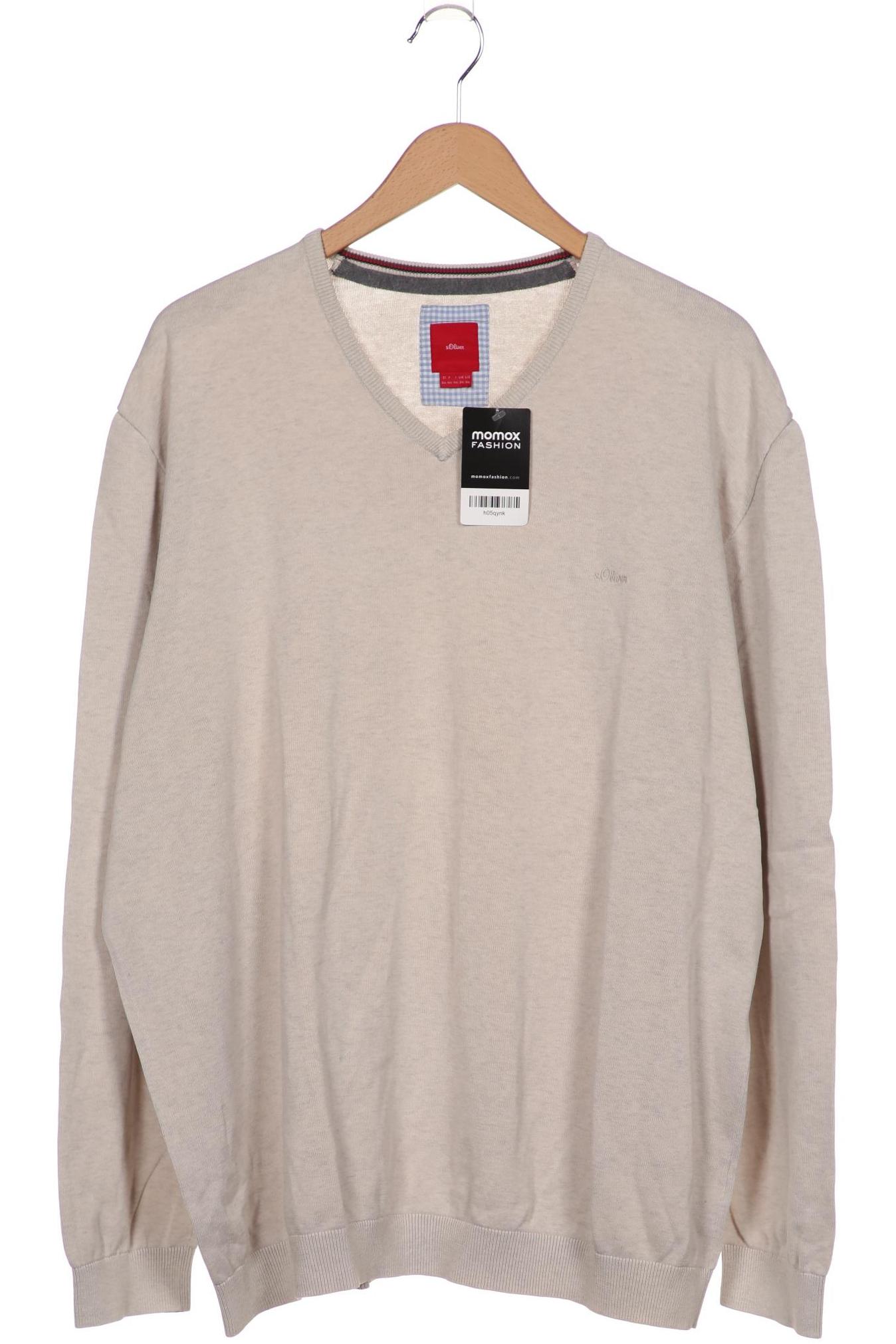 

s.Oliver Herren Pullover, beige, Gr. 58