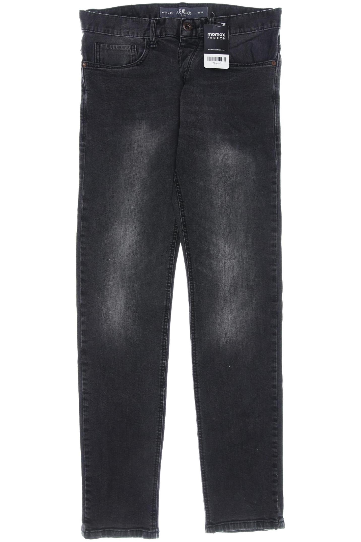 

s.Oliver Herren Jeans, grau, Gr. 30