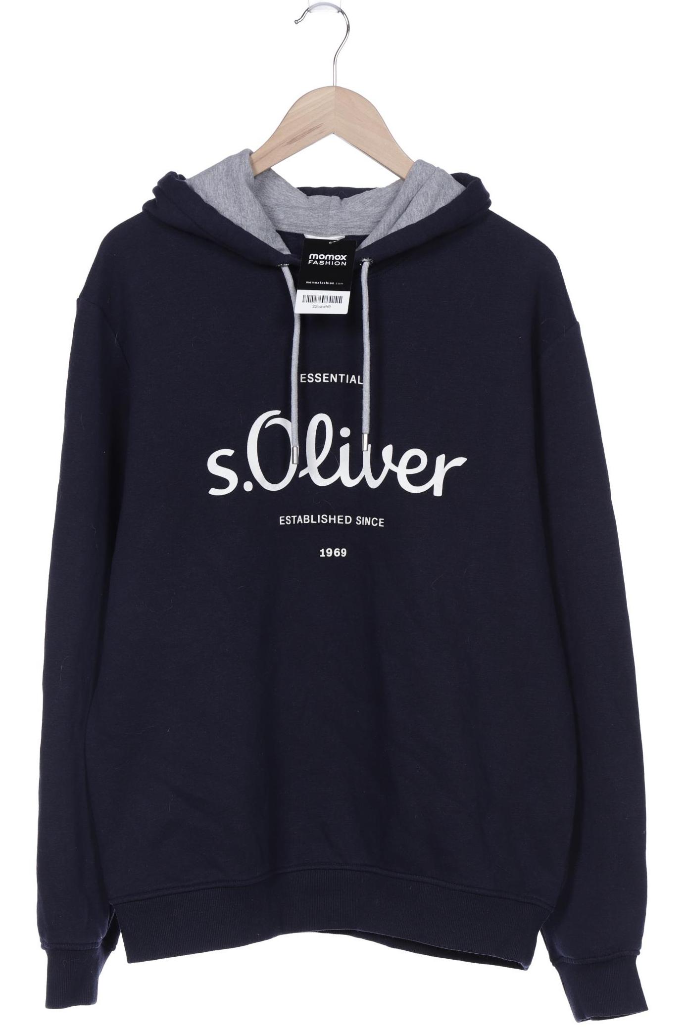 

s.Oliver Herren Kapuzenpullover, marineblau, Gr. 52