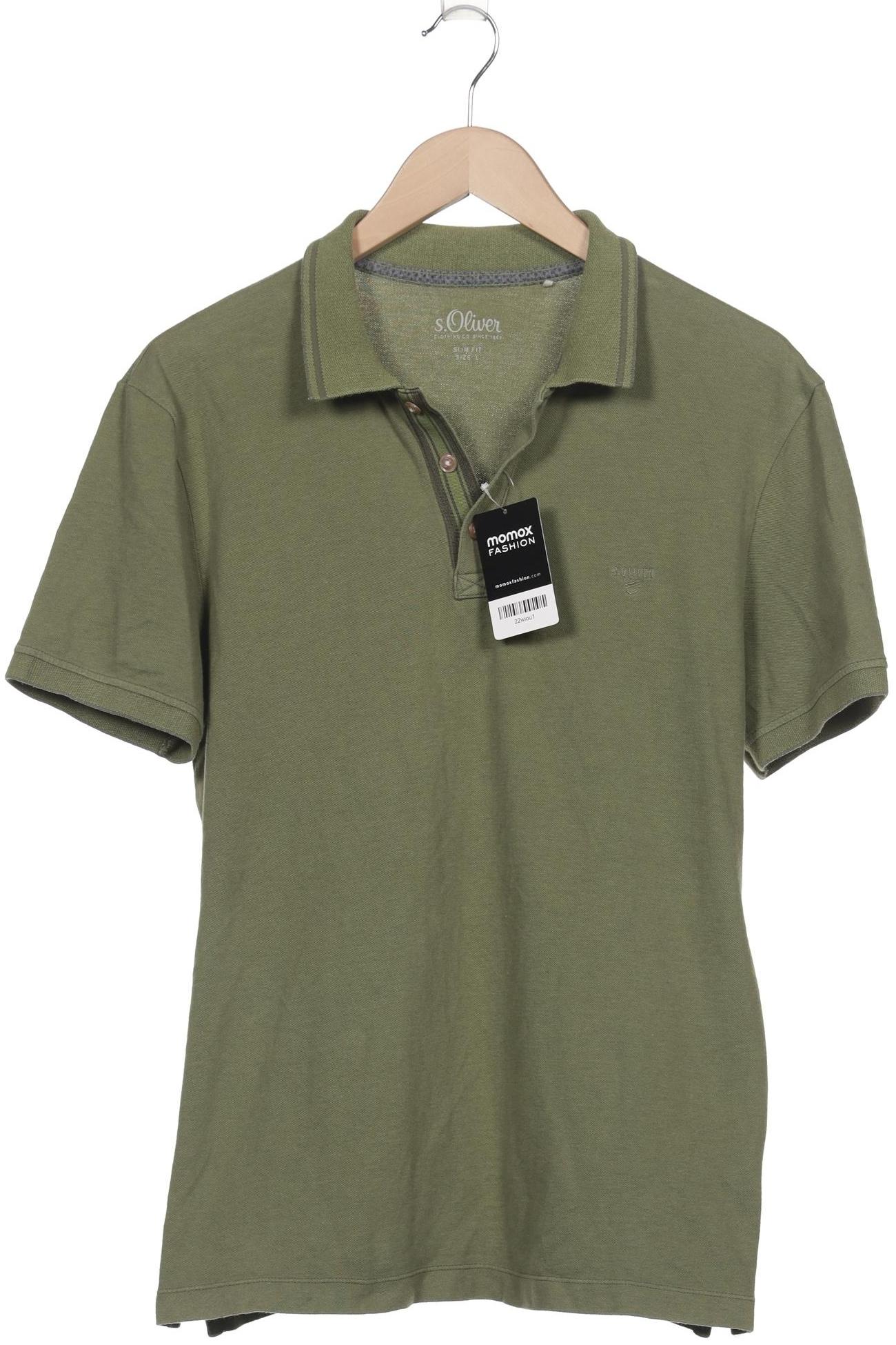 

s.Oliver Herren Poloshirt, grün, Gr. 52